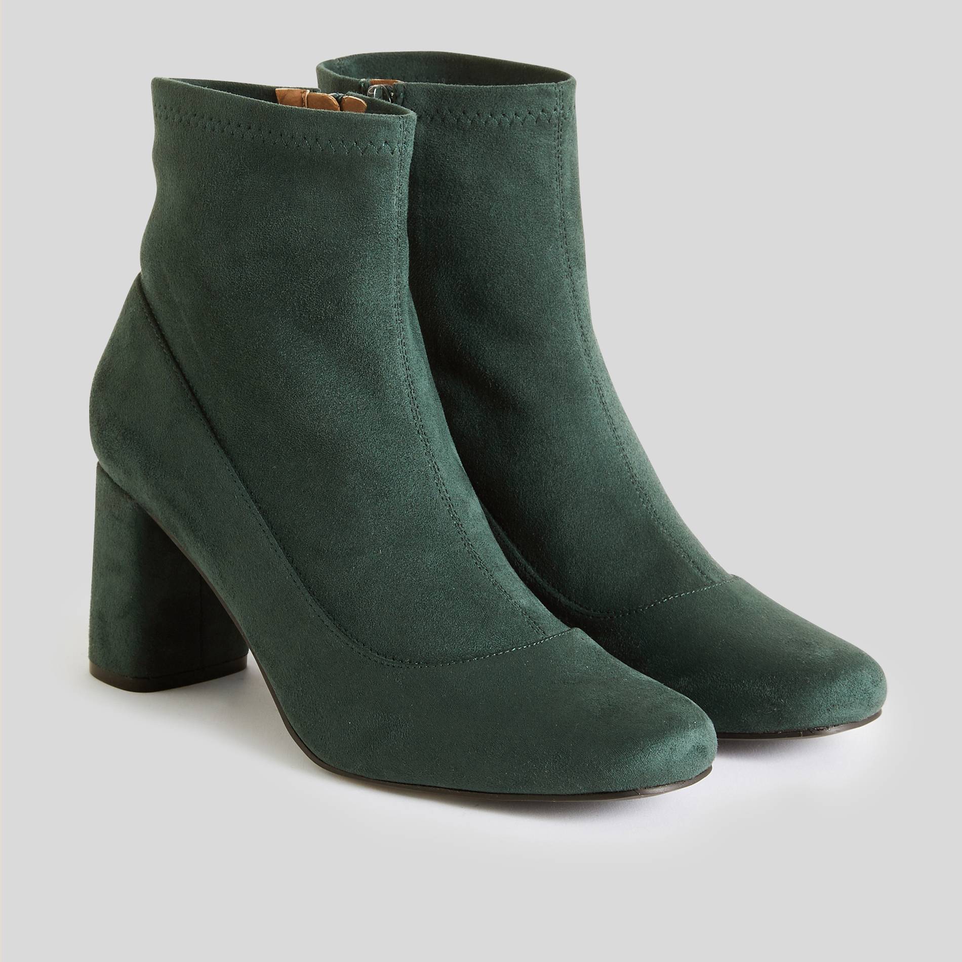 Bottines chaussettes, Vert foncé, large image number 1.0