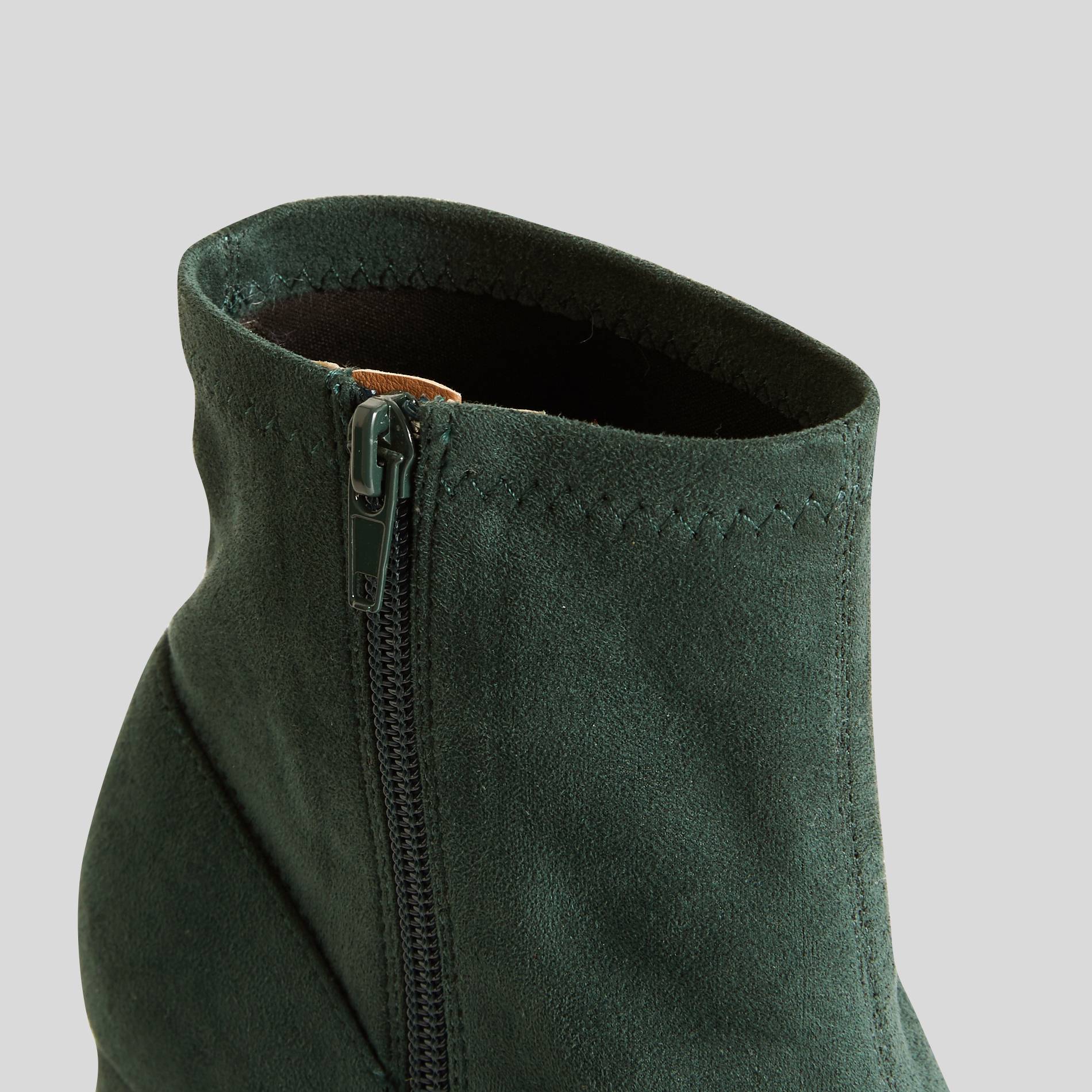 Bottines chaussettes, Vert foncé, large image number 2.0