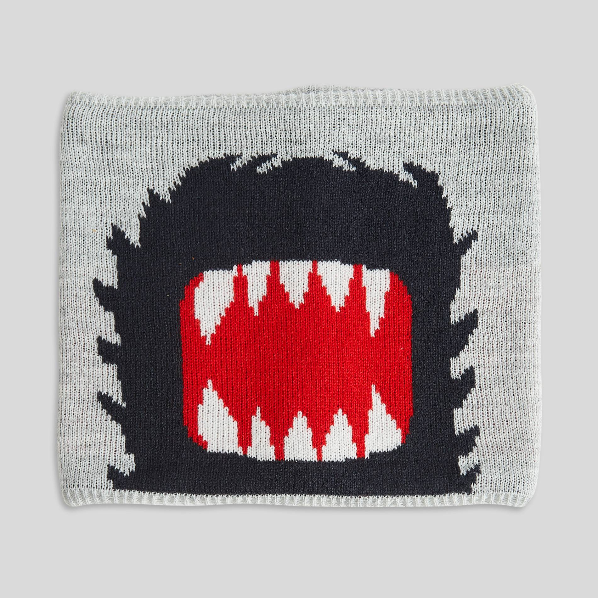 Tour de cou fantaisie, Gris moyen, large image number 0