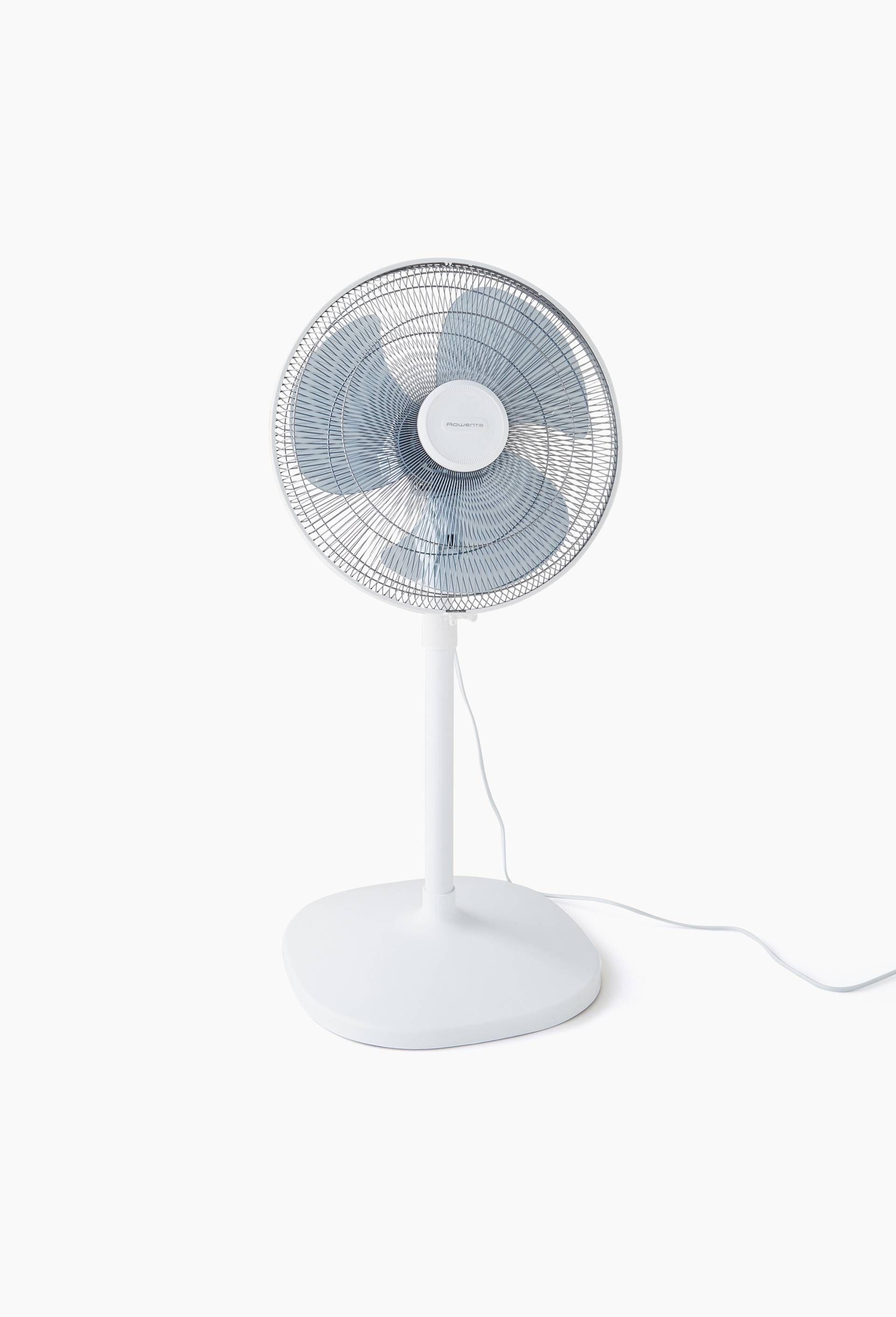 Ventilateur sur pied, Blanc, large image number 0