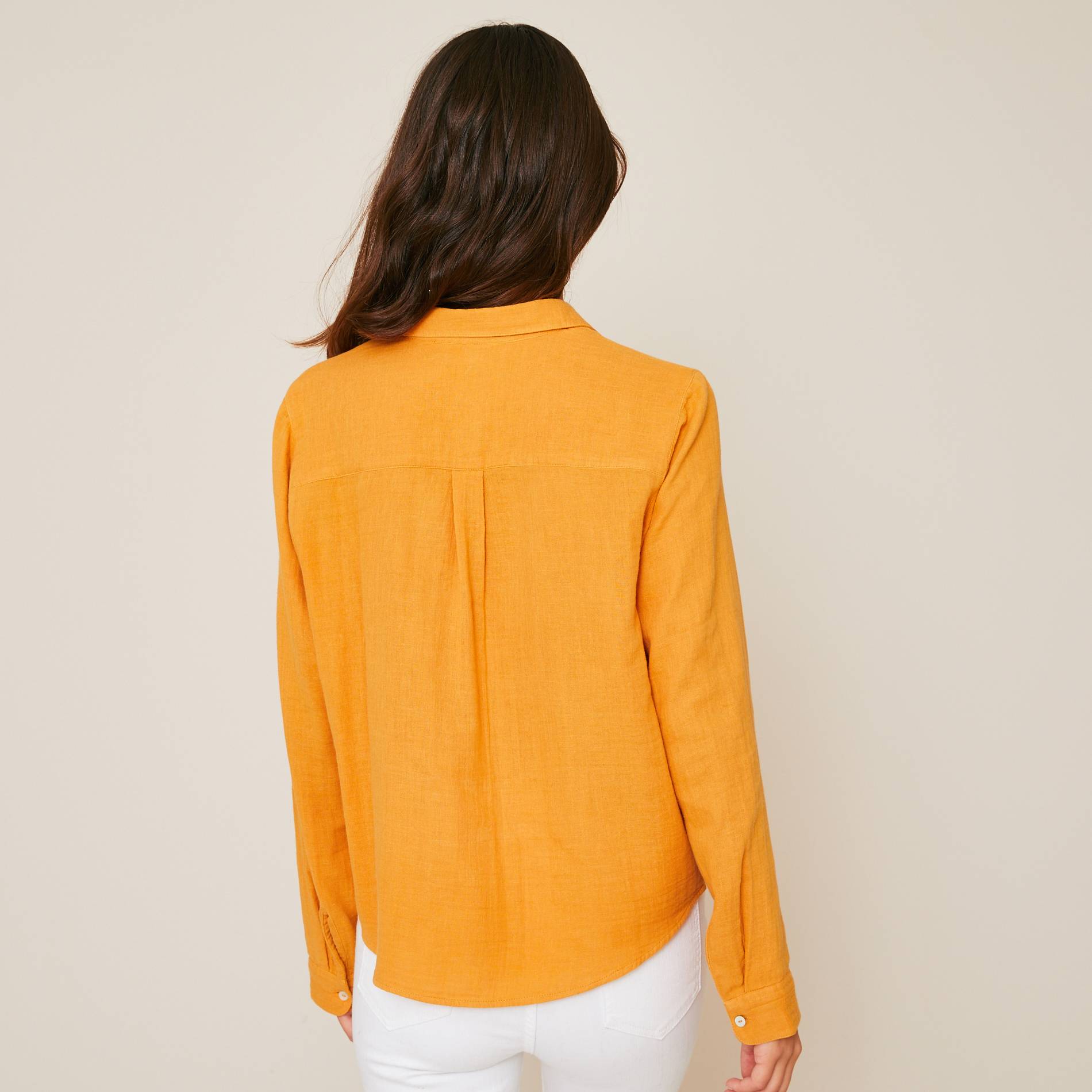 Chemise en coton BIO, Caramel, large image number 1