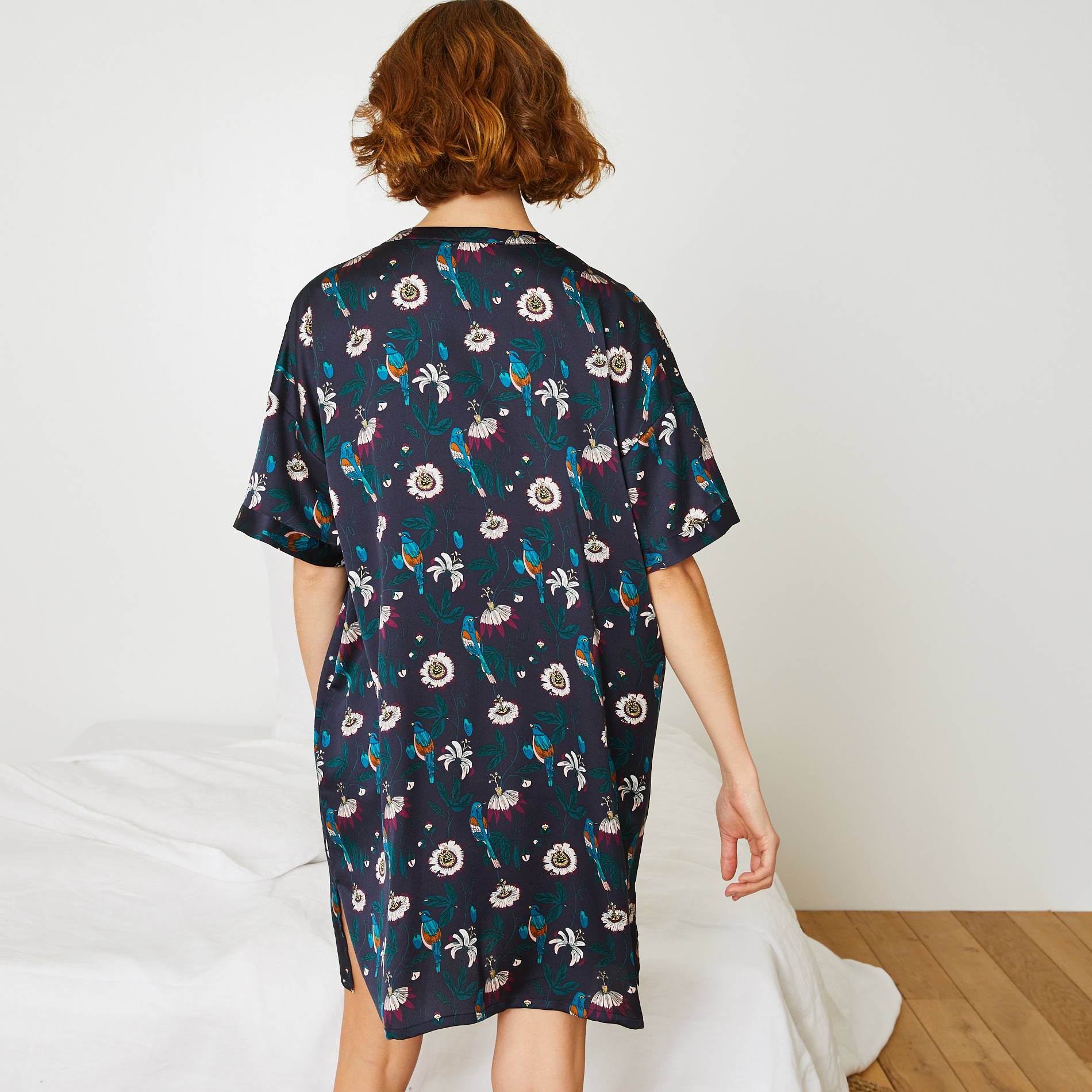 Chemise de nuit imprimé, Bleu clair, large image number 6