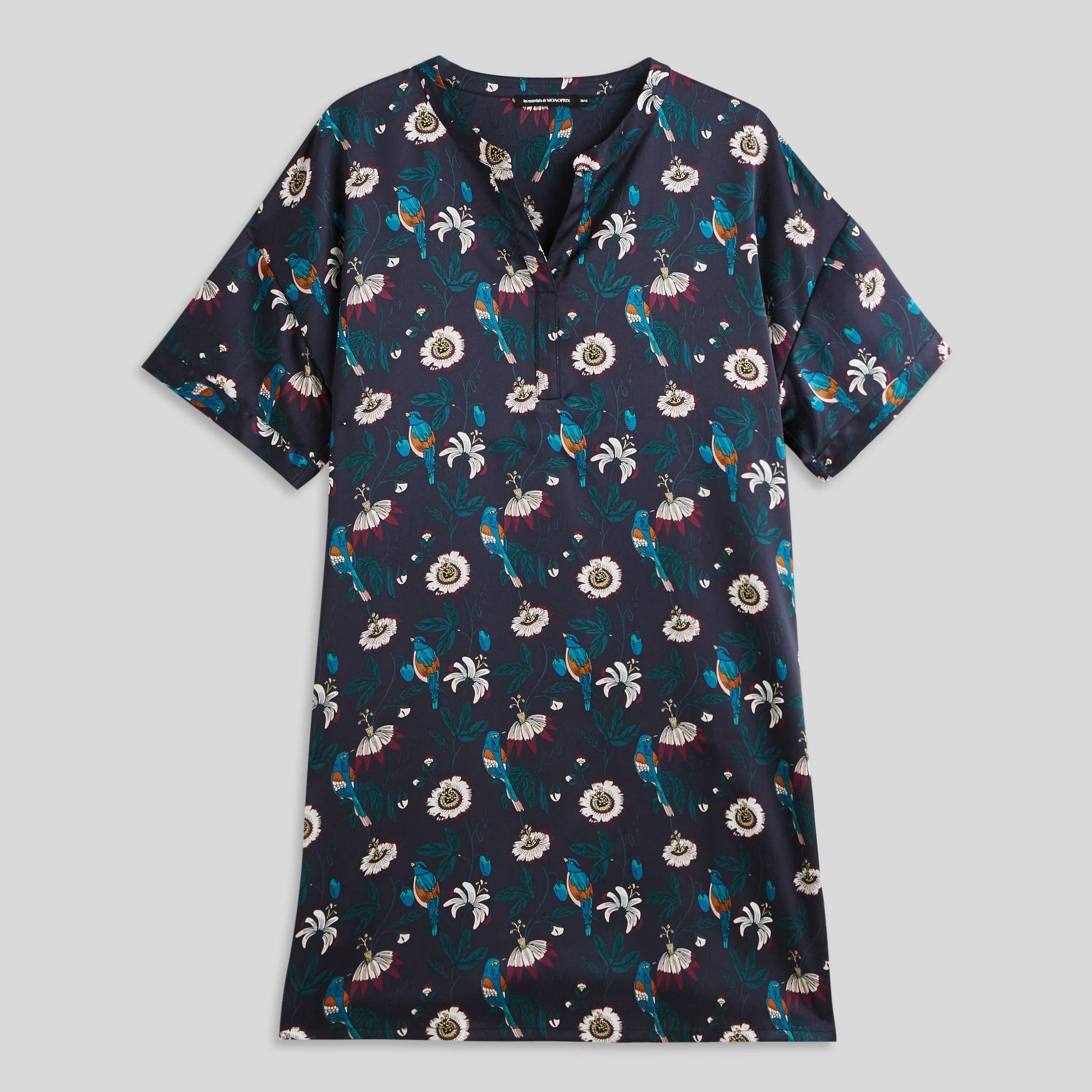 Chemise de nuit imprimé, Bleu clair, large image number 8