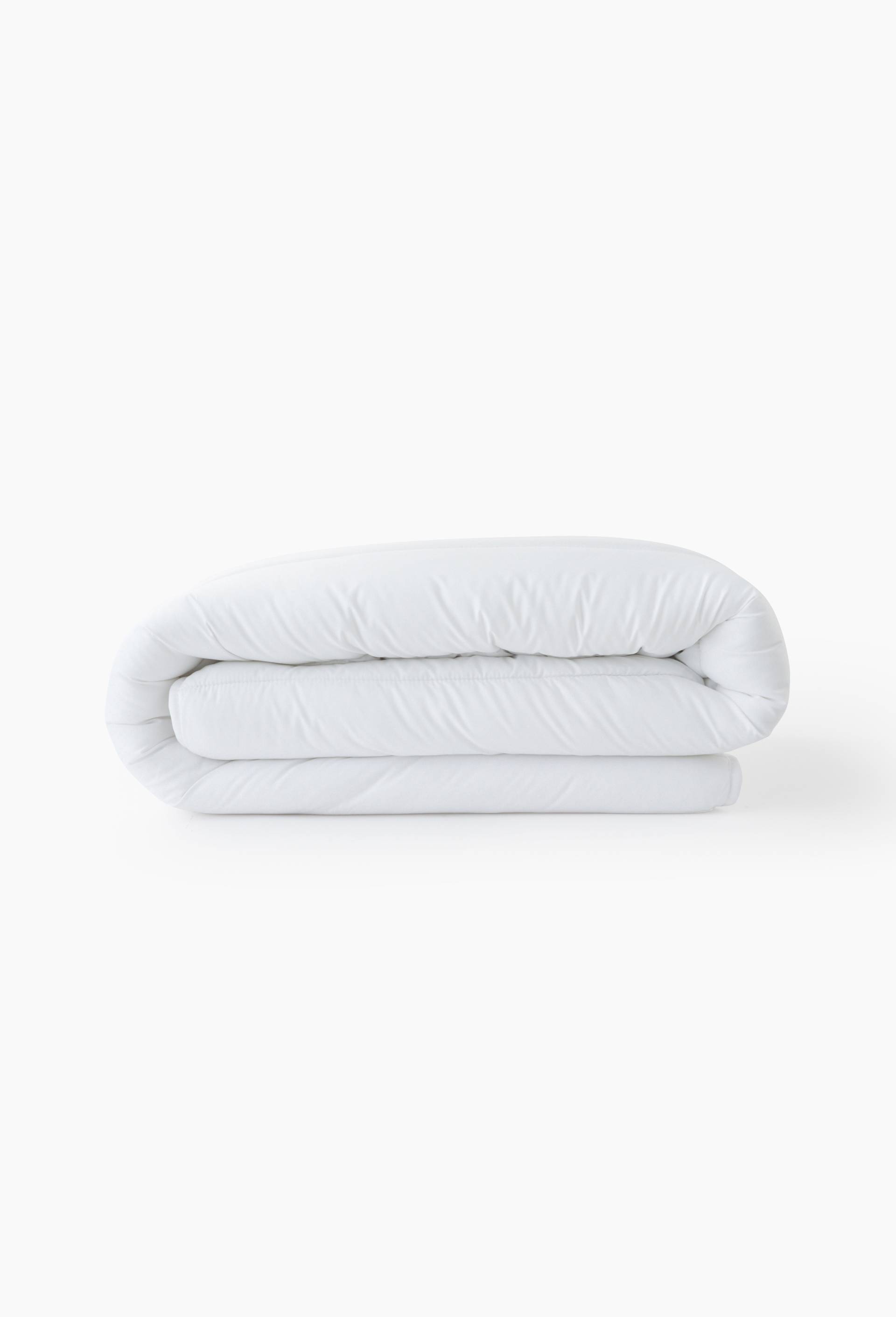 Couette microfibre, 220x240cm, 100% polyester, Blanc, large image number 1.0