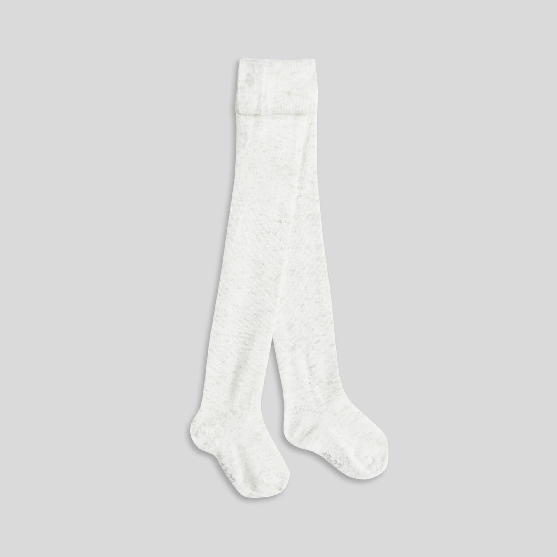 Collant en viscose, Ecru, large image number 0