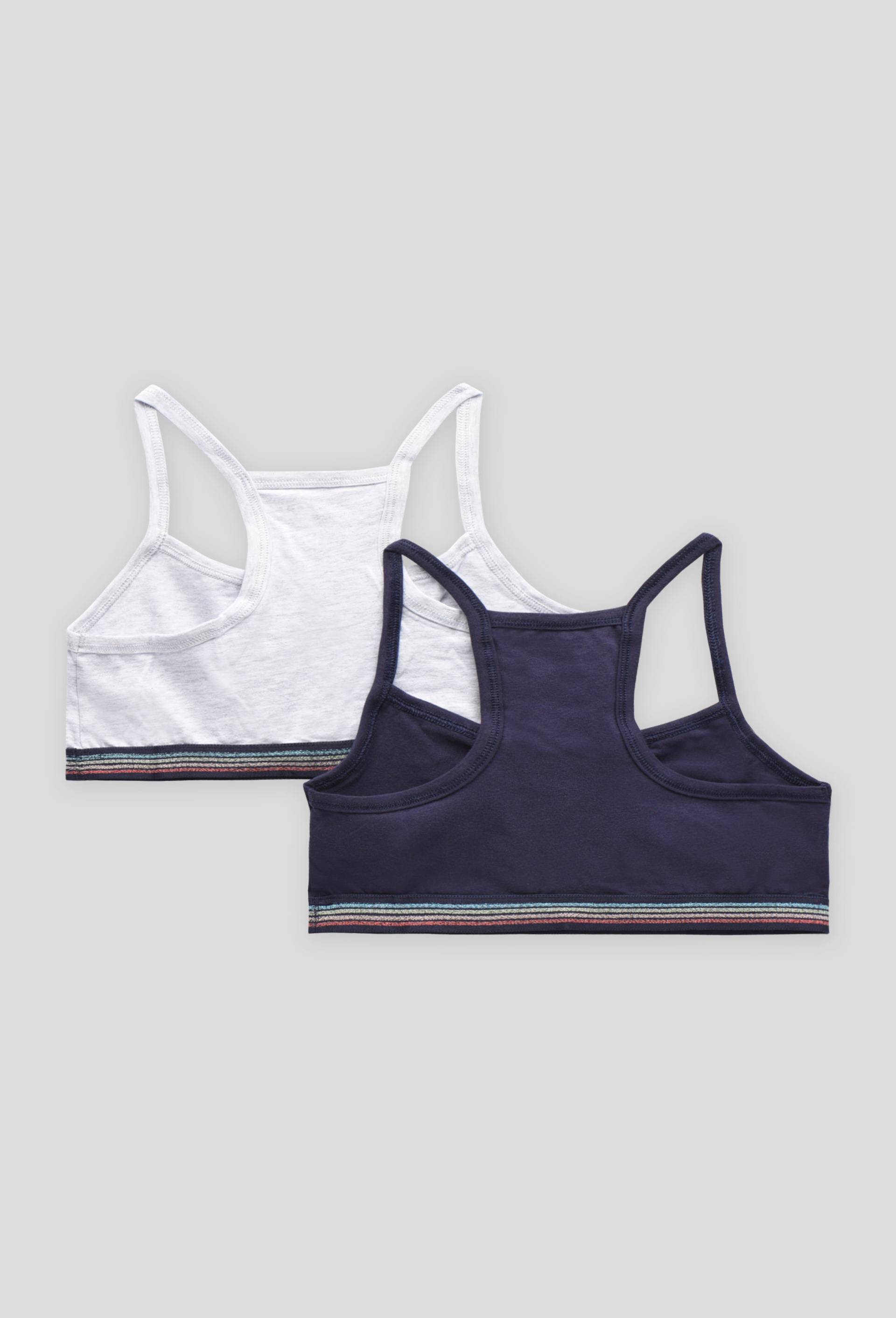 Lot de 2 brassières sport, Bleu clair, large image number 1
