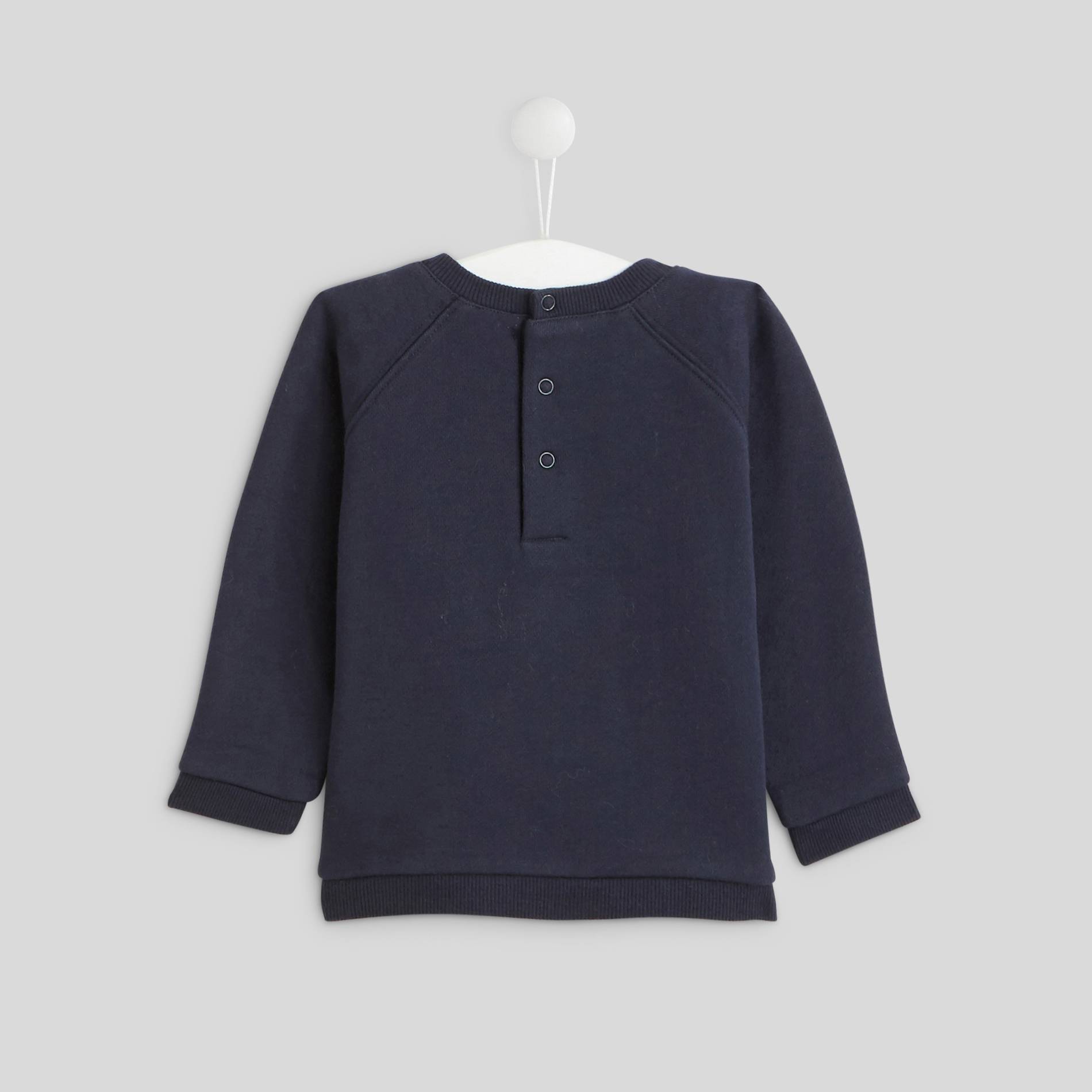 Sweat en tricot, Bleu marine, large image number 1