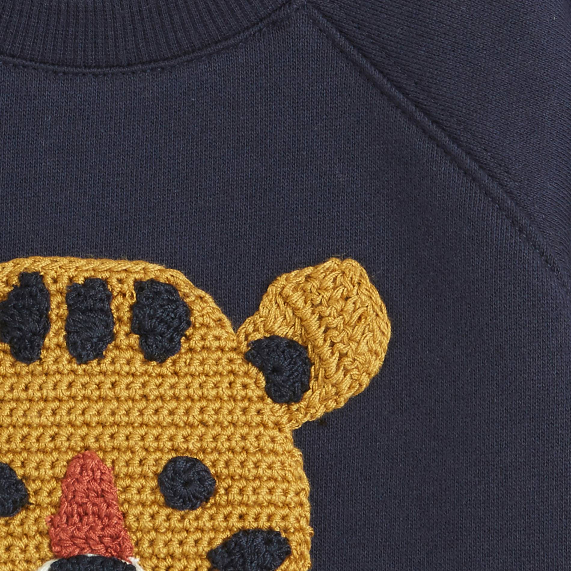Sweat en tricot, Bleu marine, large image number 2
