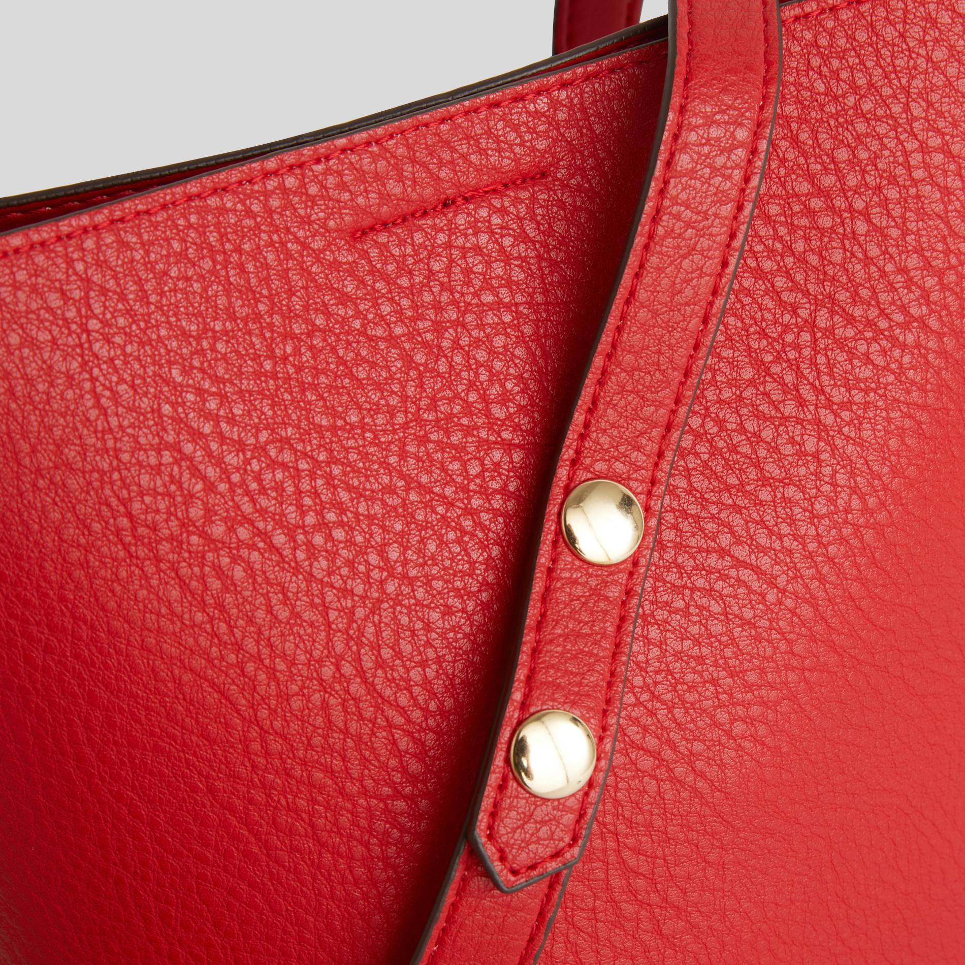 Sac seau uni, Cerise, large image number 2