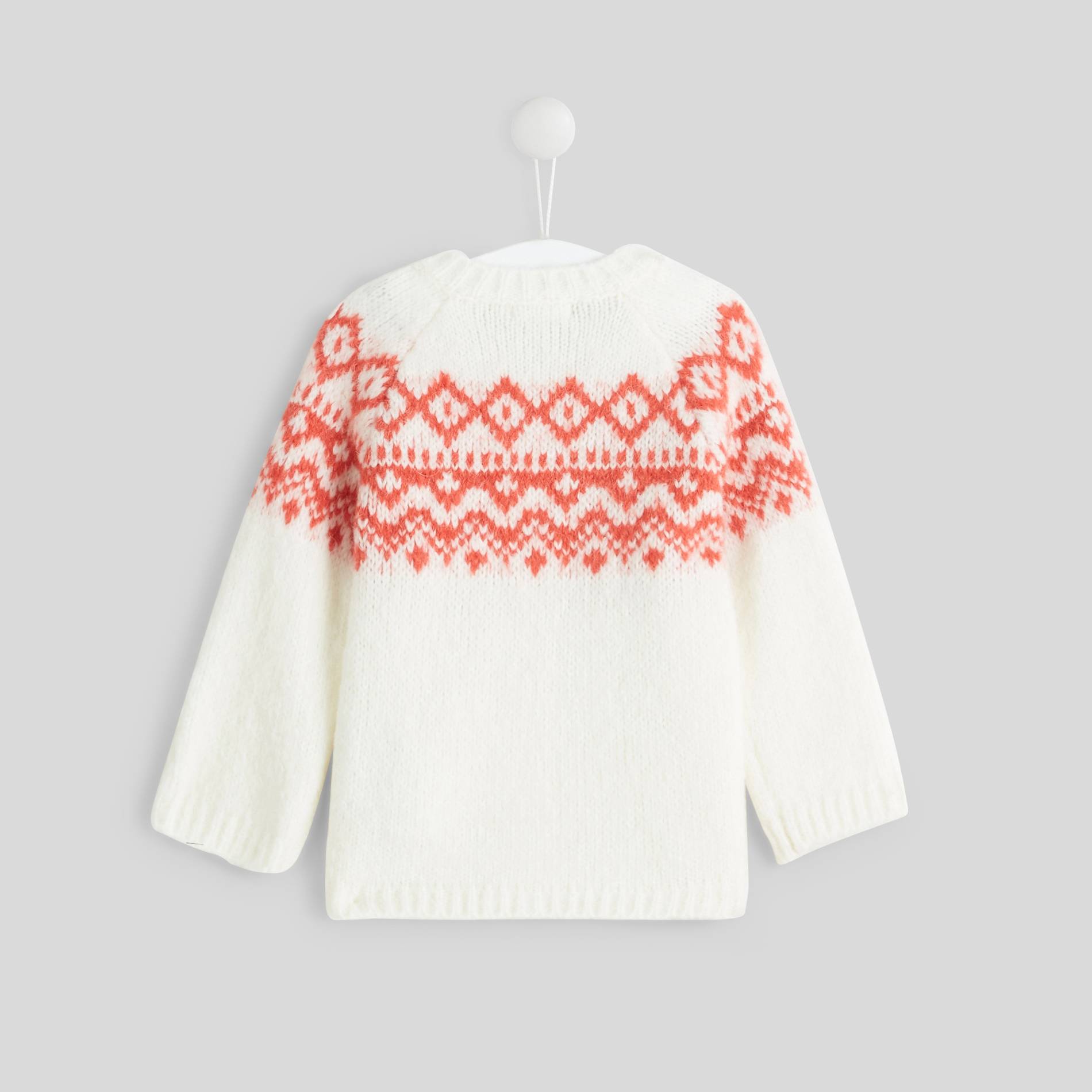 Cardigan jacquard, Ecru, large image number 1.0