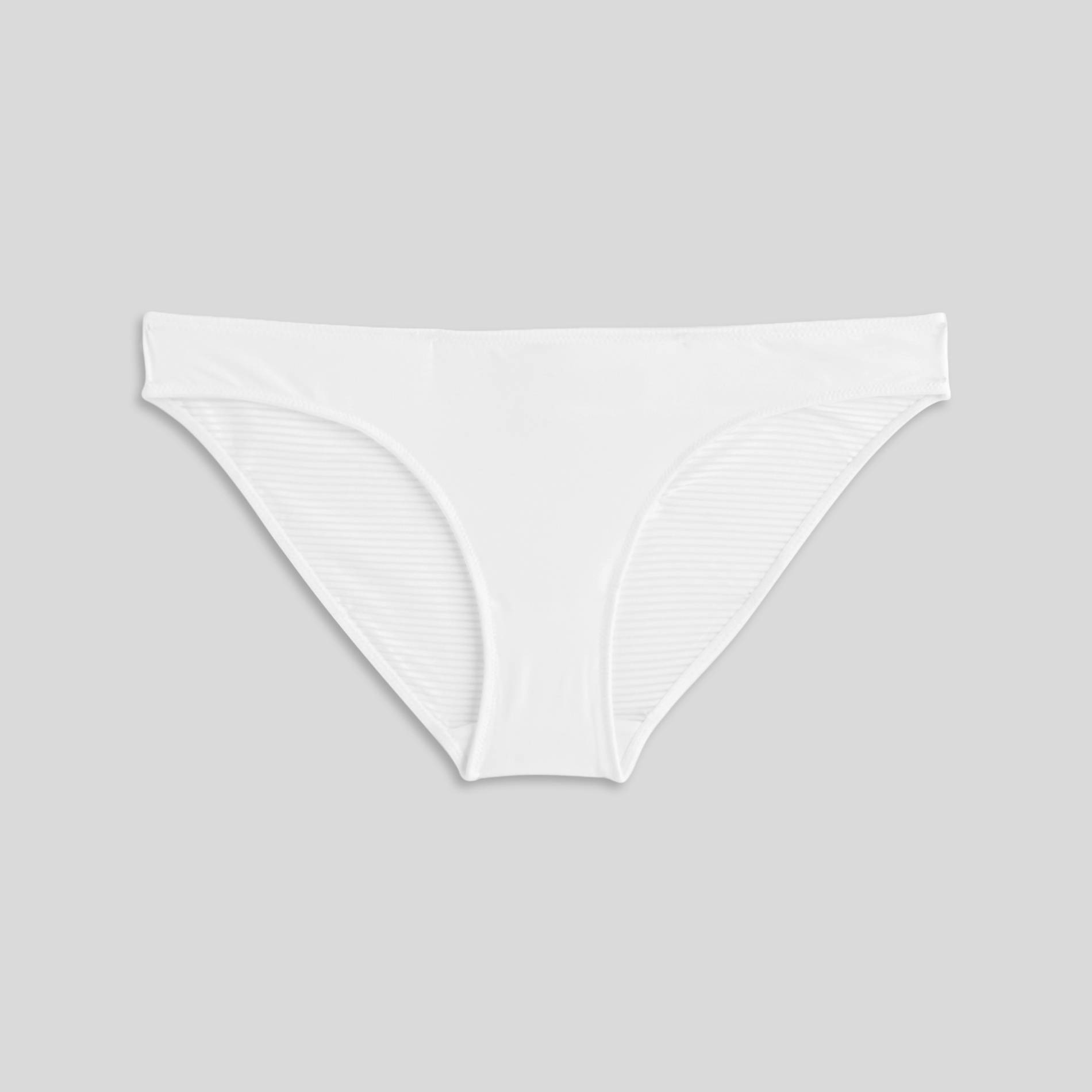 Culotte en microfibre rayée, Ecru, large image number 2