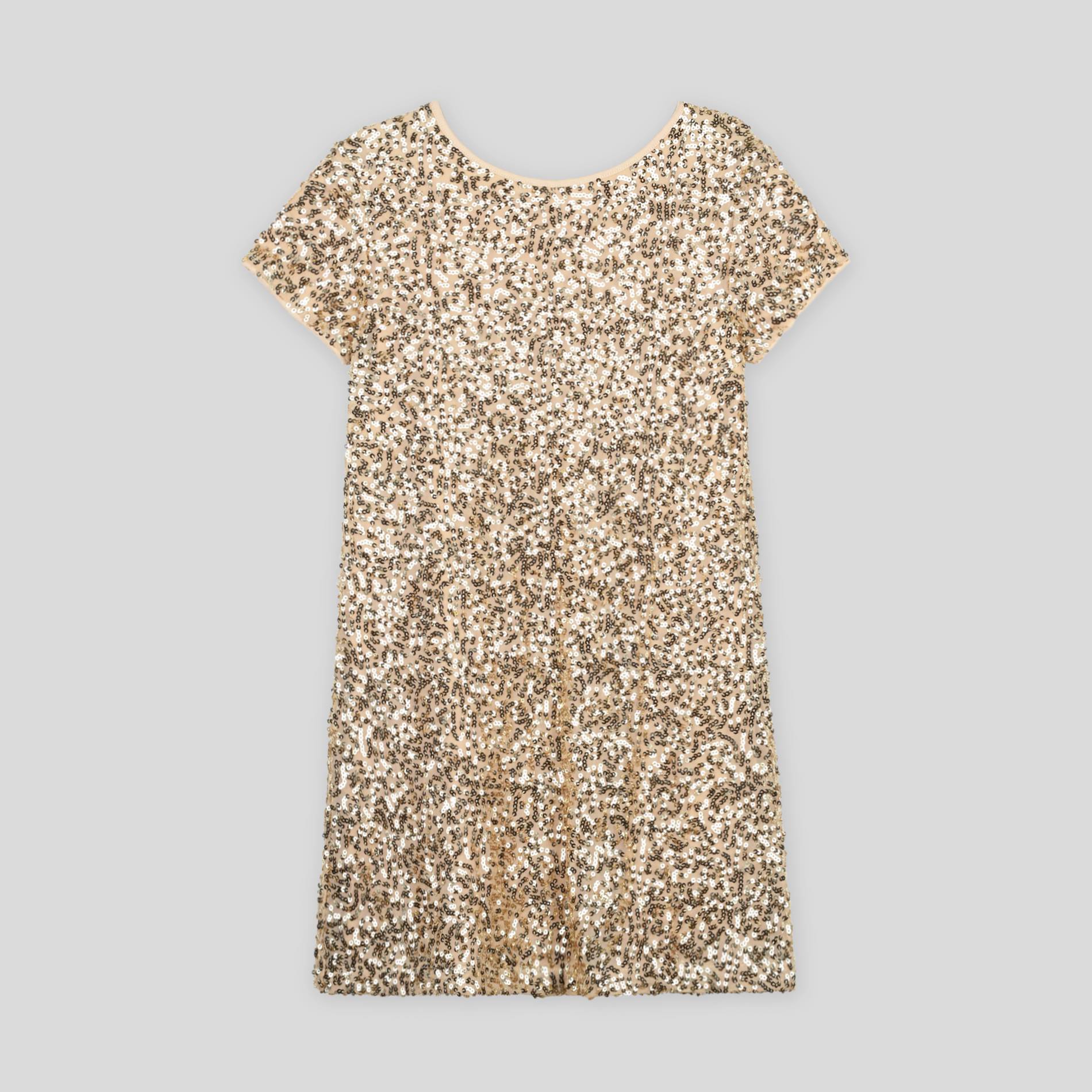Robe à sequins, Moutarde, large image number 0