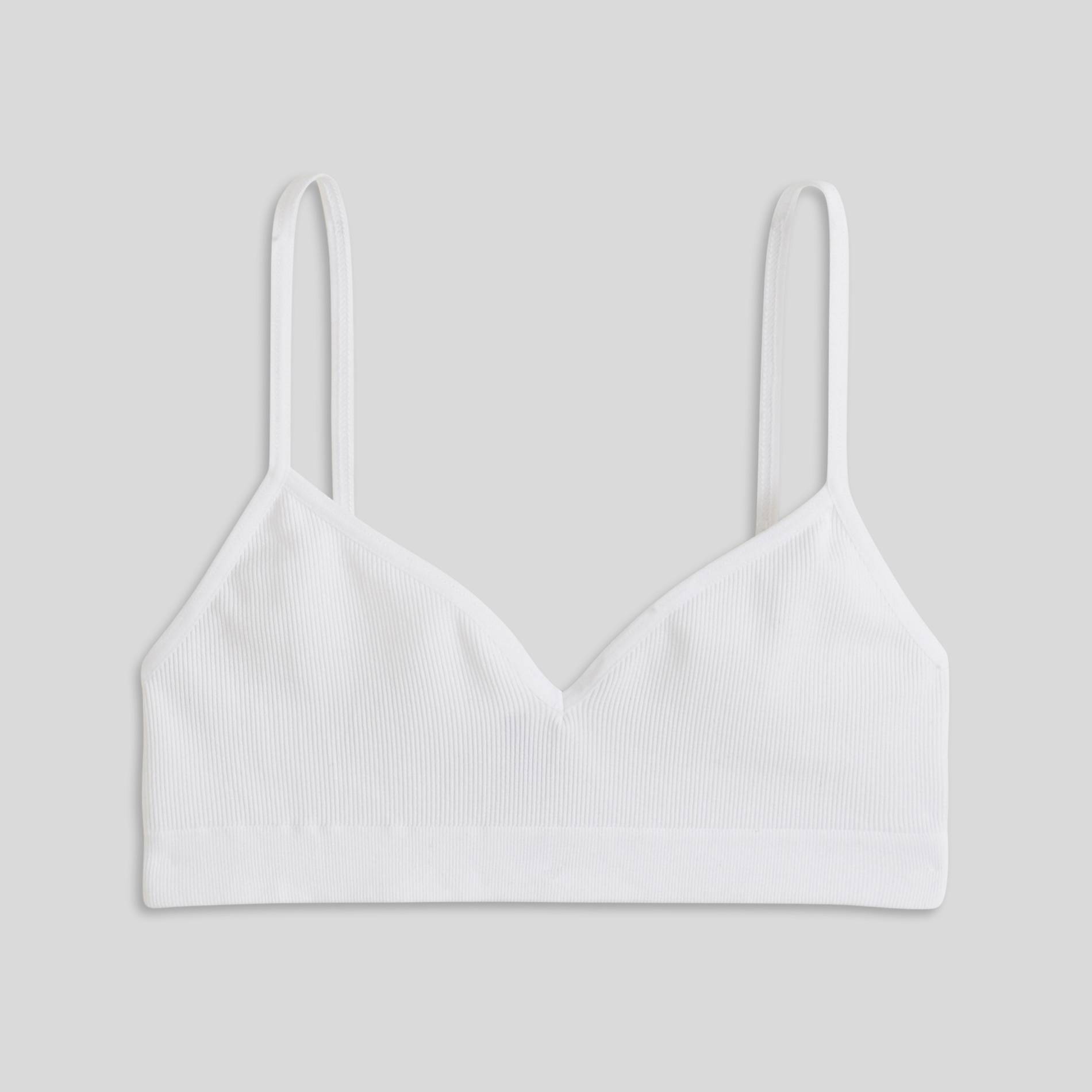 Brassière sans couture, Blanc, large image number 2