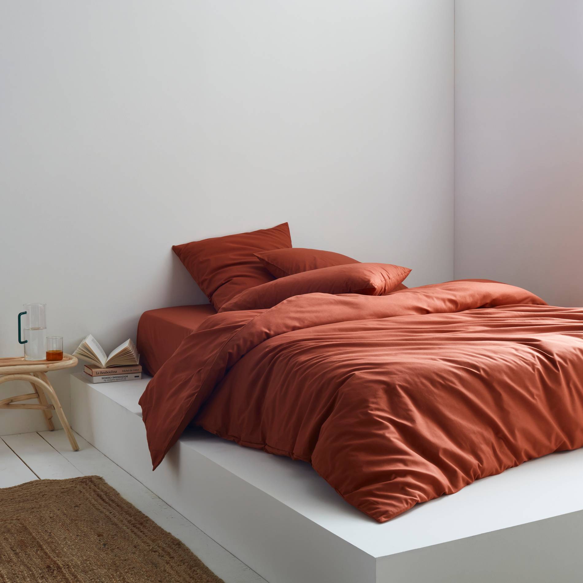 Housse de couette 220x240cm, coton bio, Sienne, large image number 2