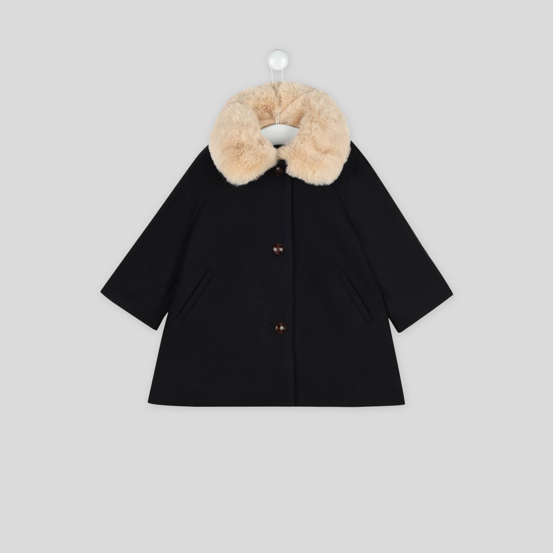 Manteau Enfant Zara Kids - Rouge Canneberge, Garniture Fausse Fourrure - Taille 6 - Neuf Avec étiquettes