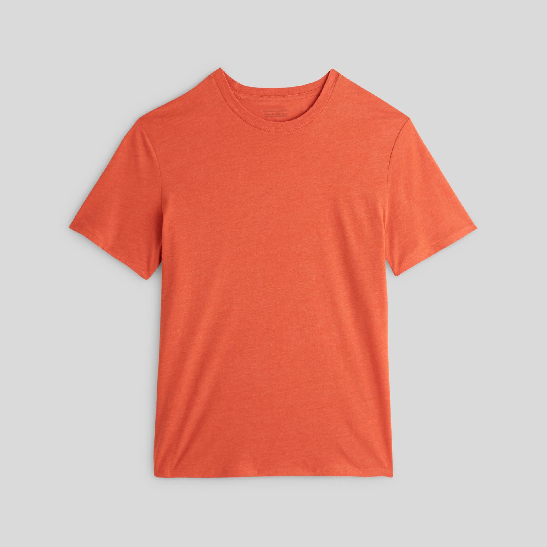 T-shirt manches courtes col rond contenant du coton BIO, Vert p&acirc;le , large image number 2.0