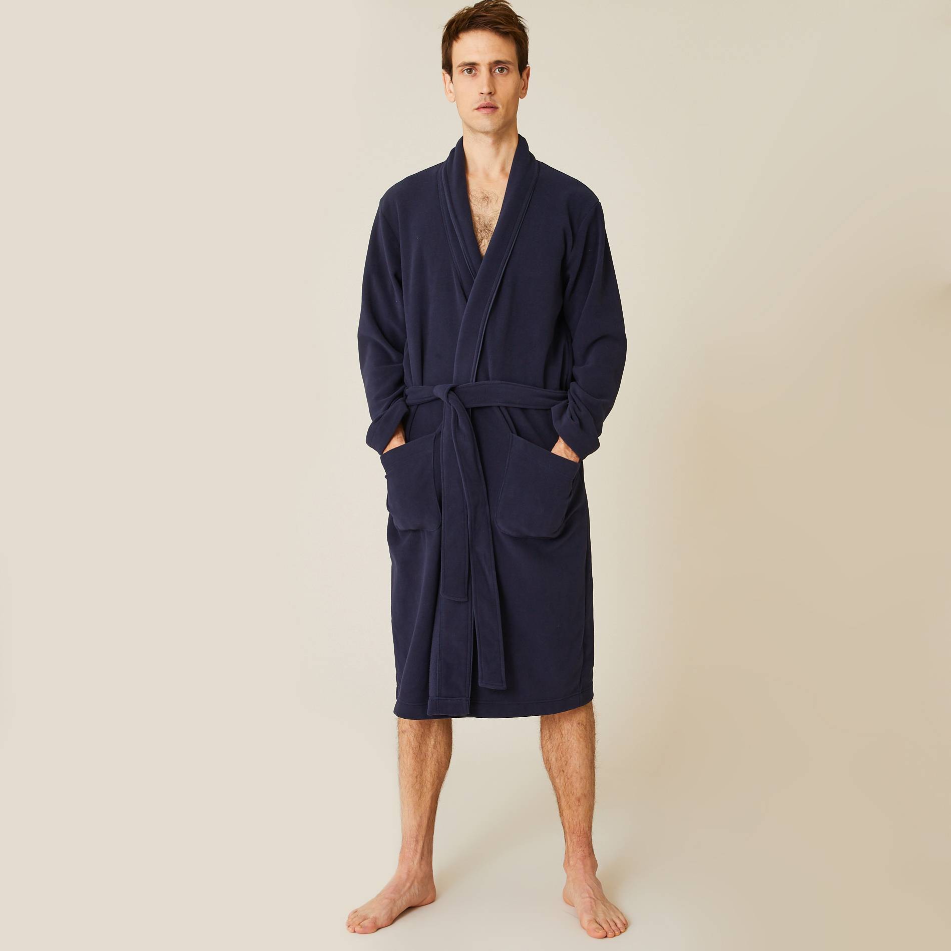 Peignoir en polaire, Bleu clair, large image number 3