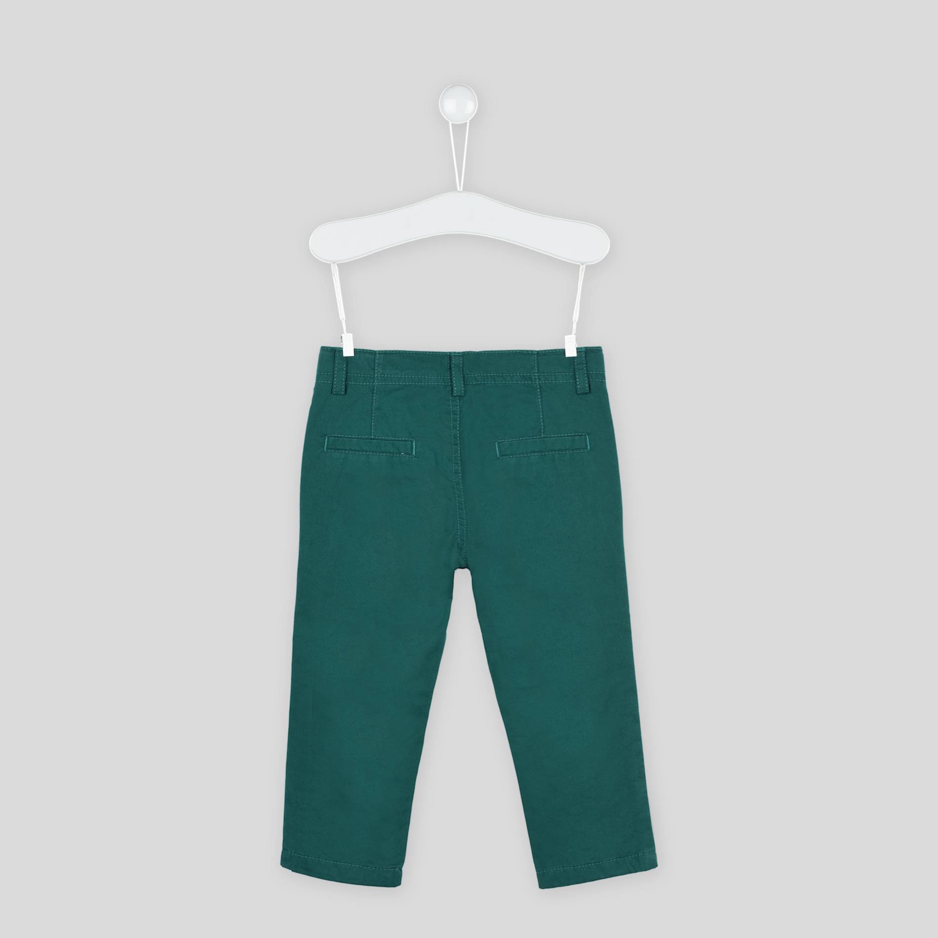 Pantalon twill doublé, Vert foncé, large image number 1.0