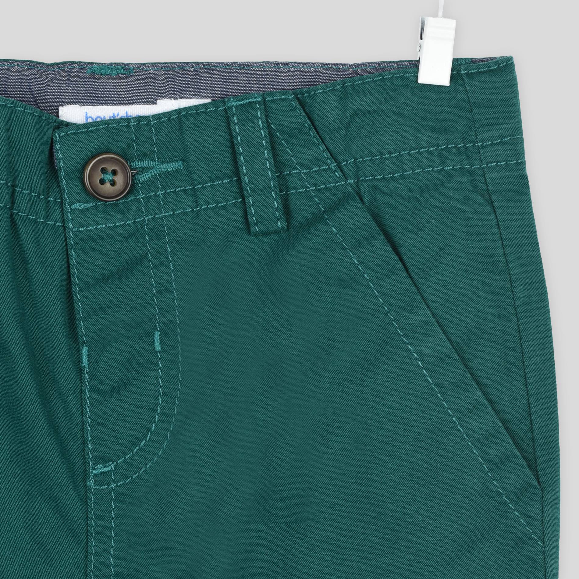 Pantalon twill doublé, Vert foncé, large image number 2