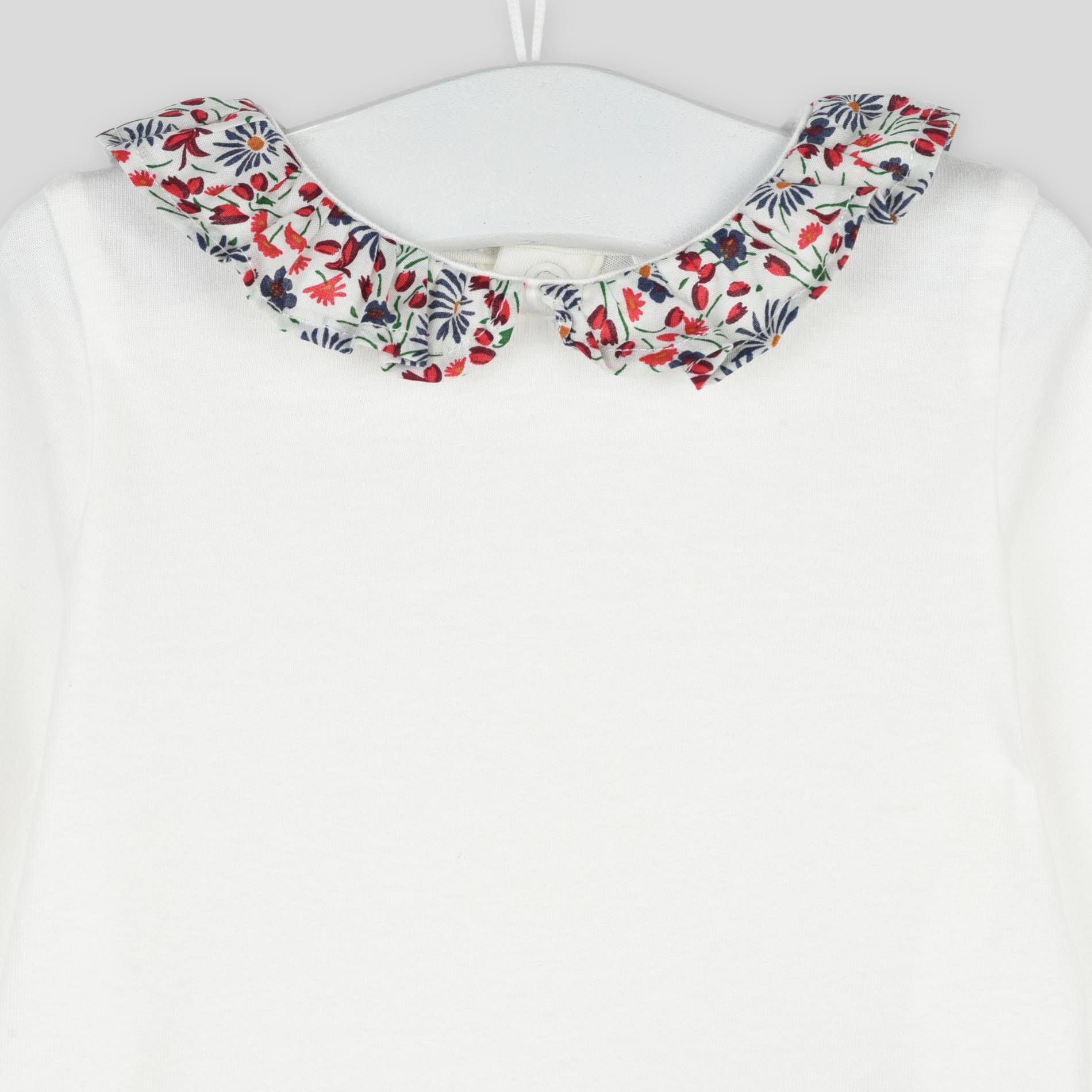 Blouse imprimée, Ecru, large image number 2.0