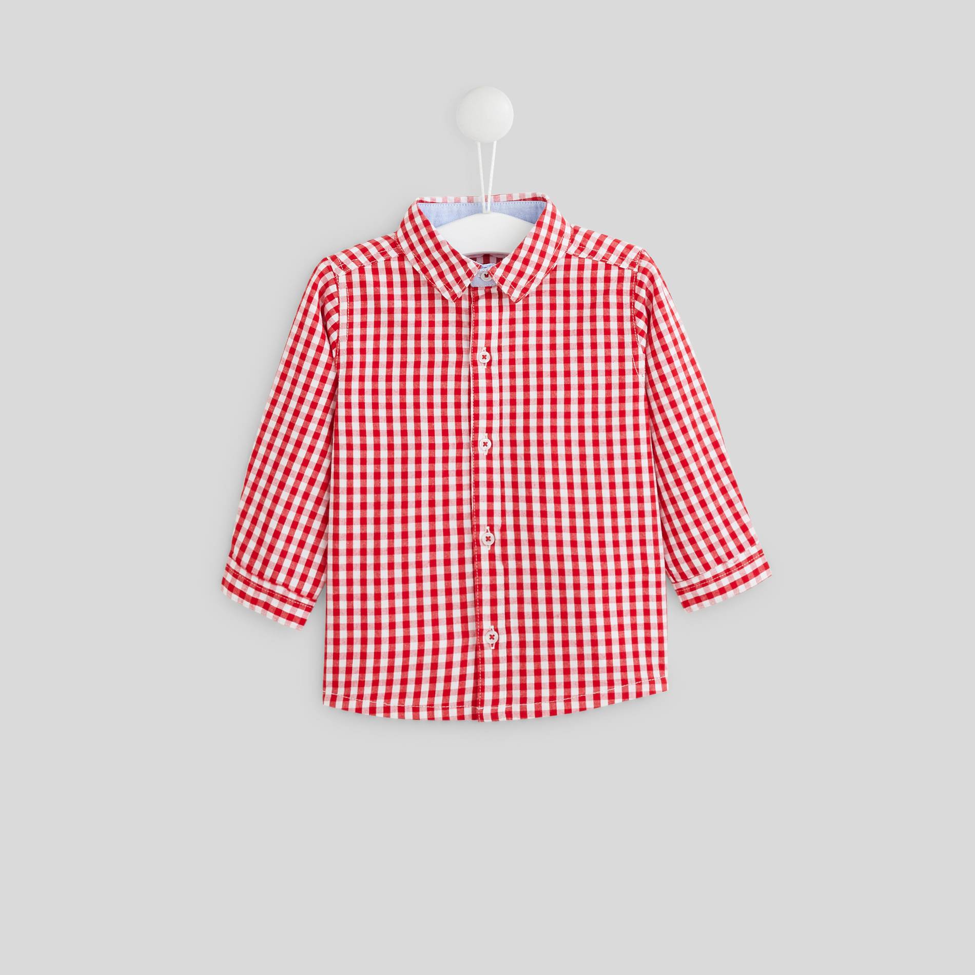 Chemise vichy, Cerise, large image number 0