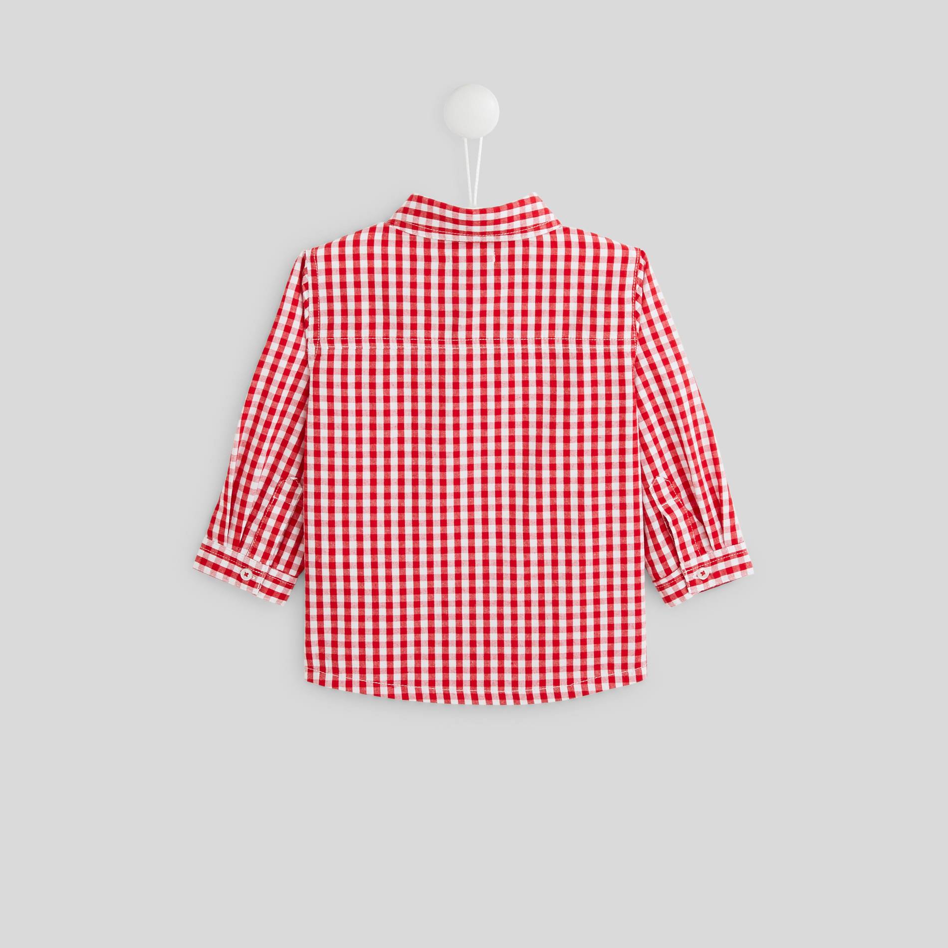 Chemise vichy, Cerise, large image number 1