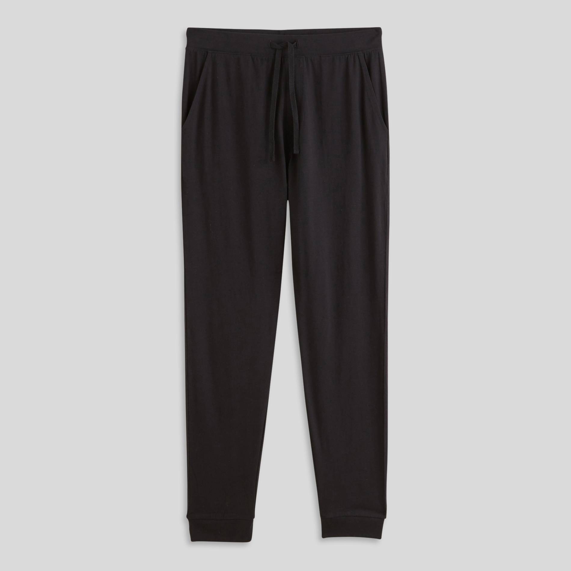 Bas de pyjama en jersey de coton BIO, Noir, large image number 8