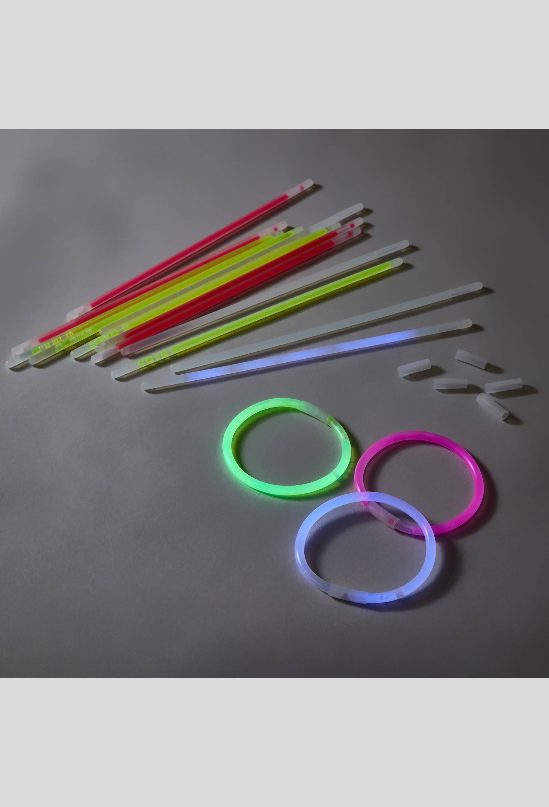 Lot de 15 bracelets fluo, Jaune, large image number 1.0