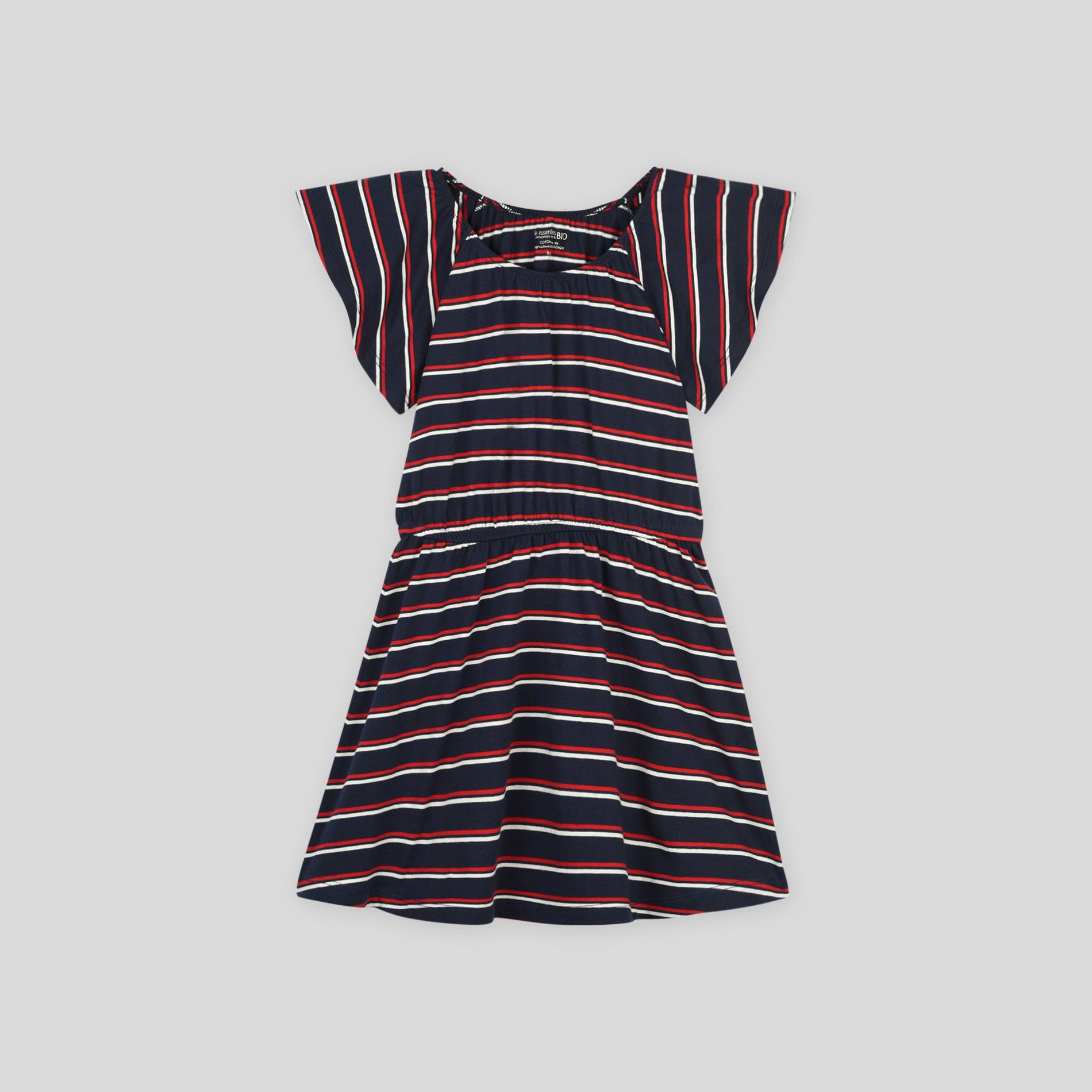 Robe rayée en jersey, Bleu clair, large image number 0