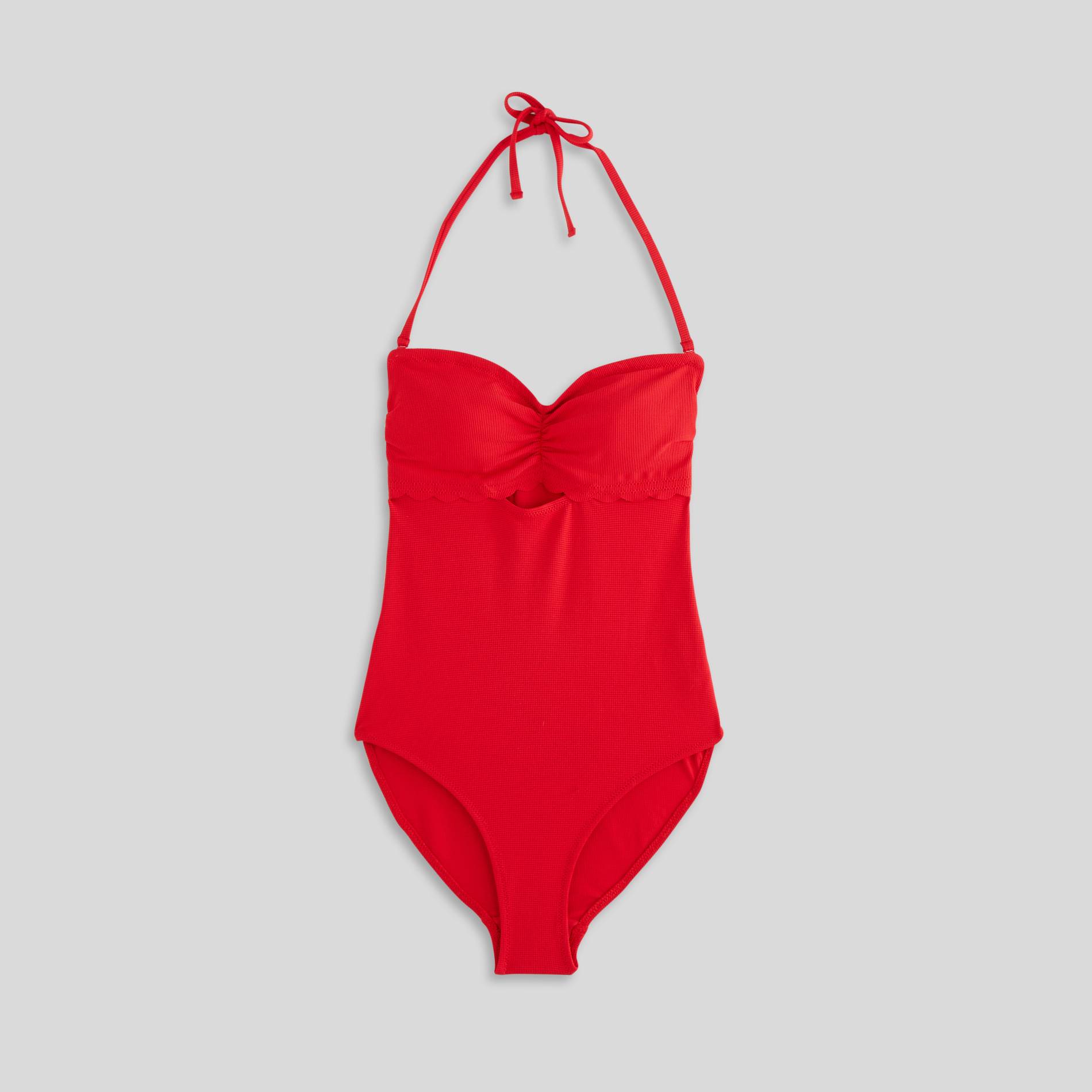 Maillot de bain 1 pi&egrave;ce, Rouge, large image number 2