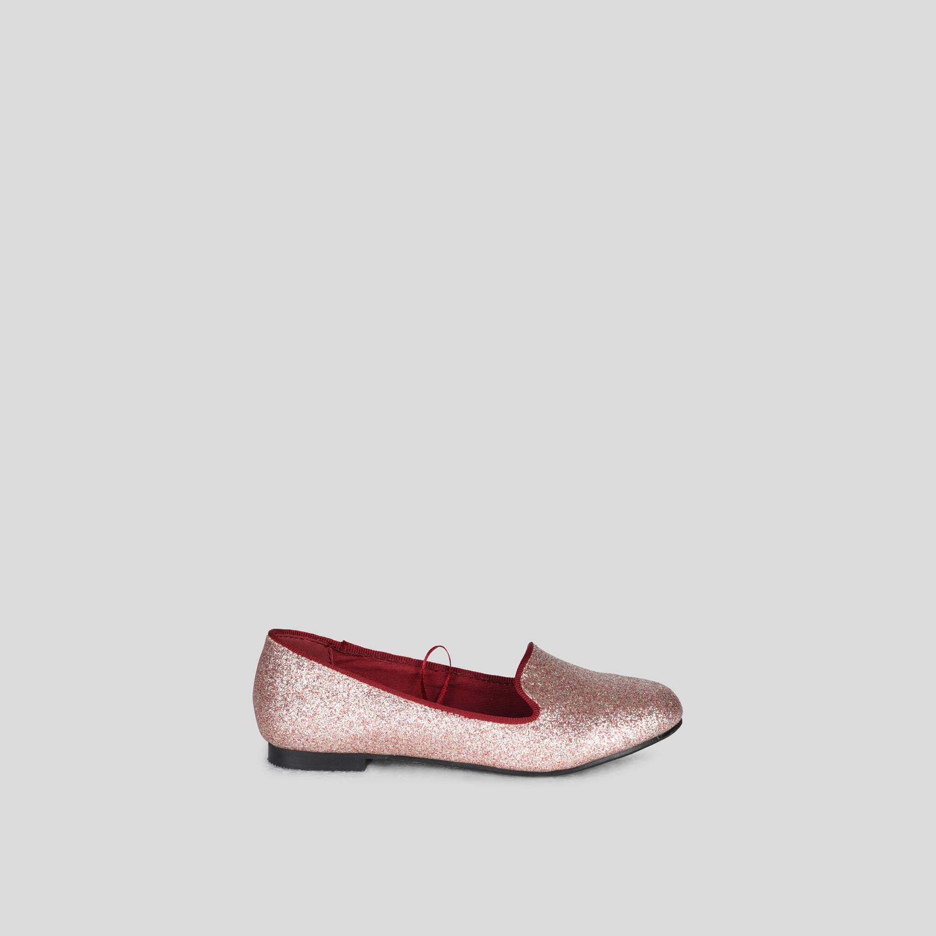 Slippers à pailettes, Bois de rose, large image number 0