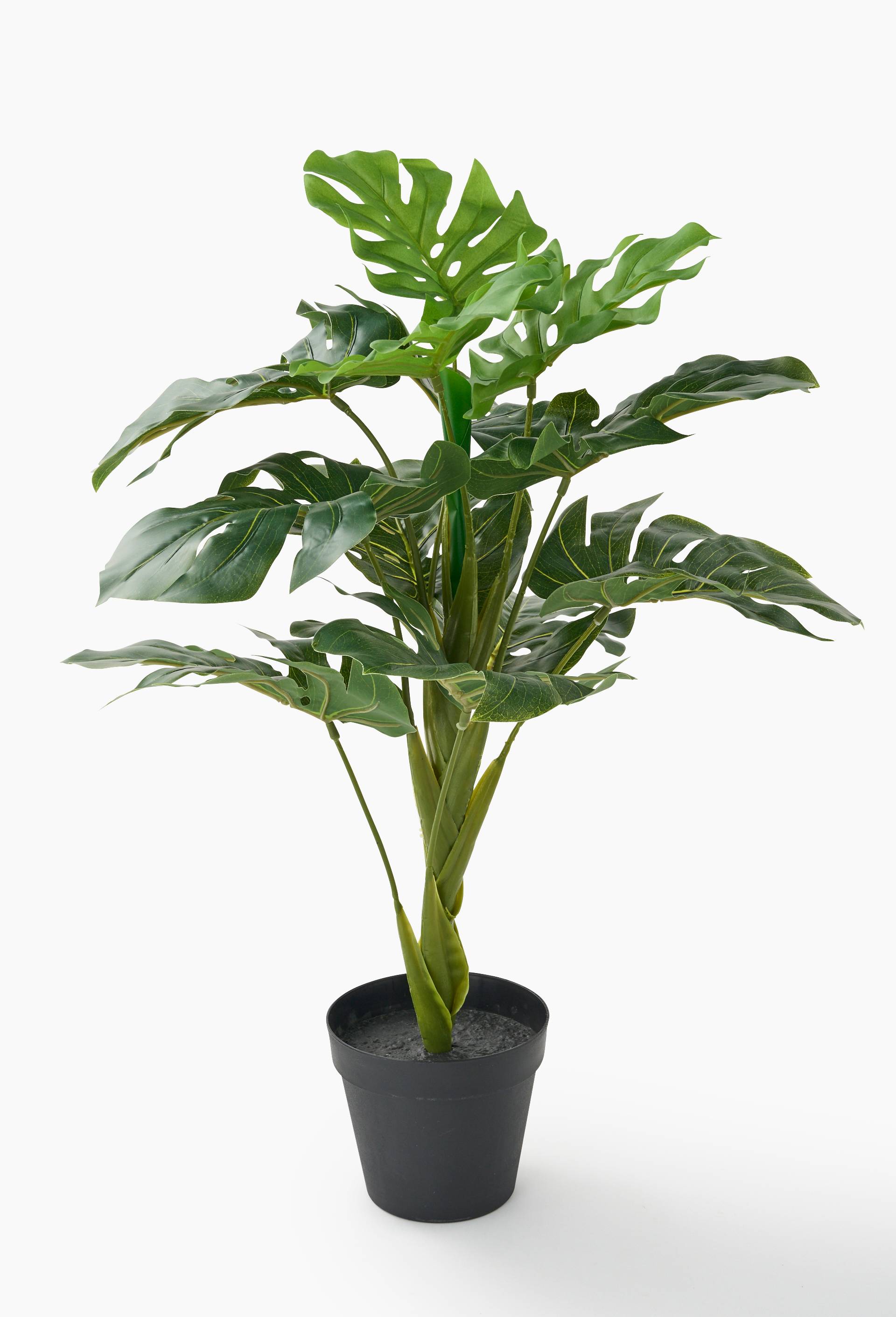 Plante artificielle, 60cm, en plastique, poly&eacute;thyl&egrave;ne et polypropyl&egrave;ne, Vert fonc&eacute;, large image number 0.0