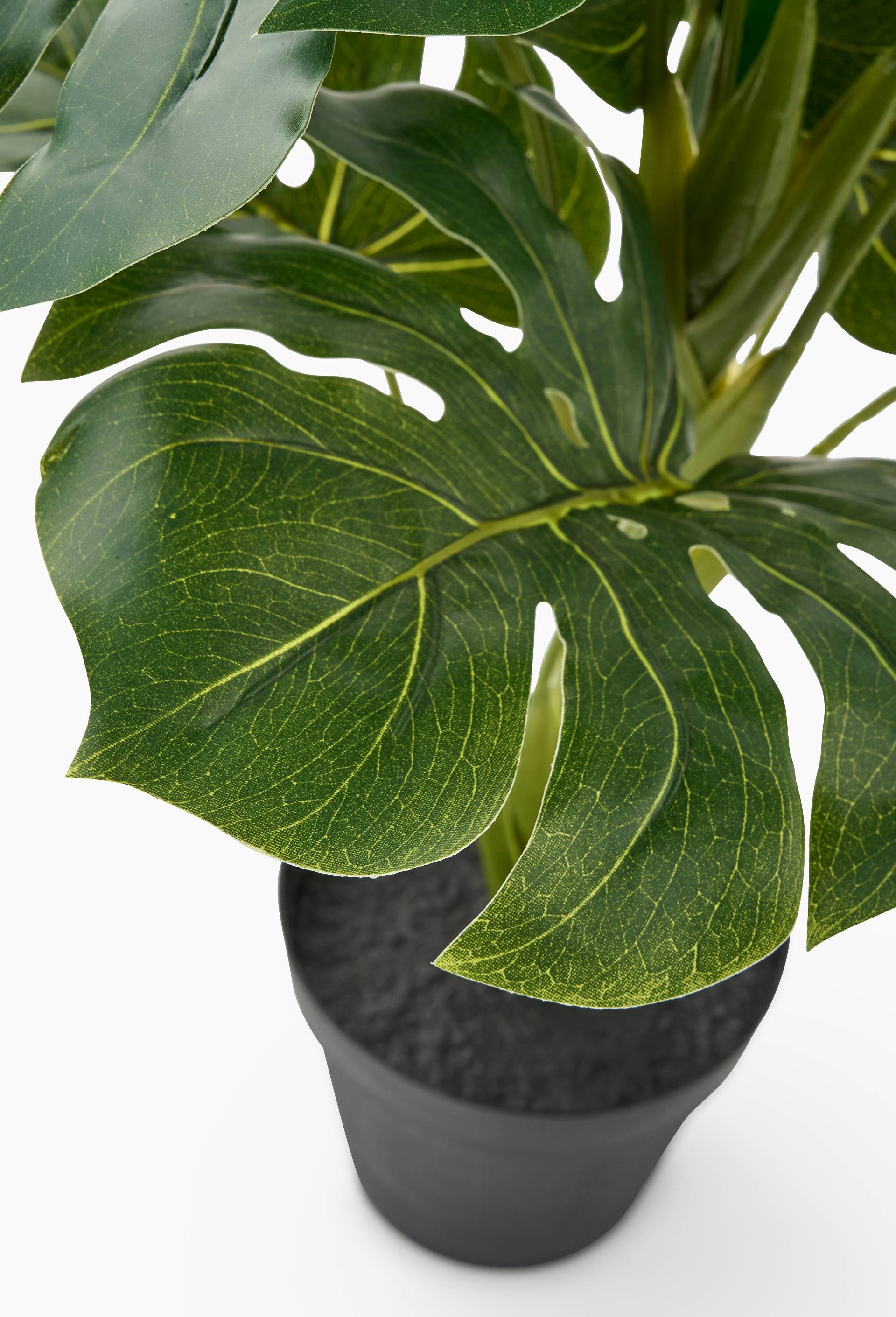 Plante artificielle, 60cm, en plastique, poly&eacute;thyl&egrave;ne et polypropyl&egrave;ne, Vert fonc&eacute;, large image number 1