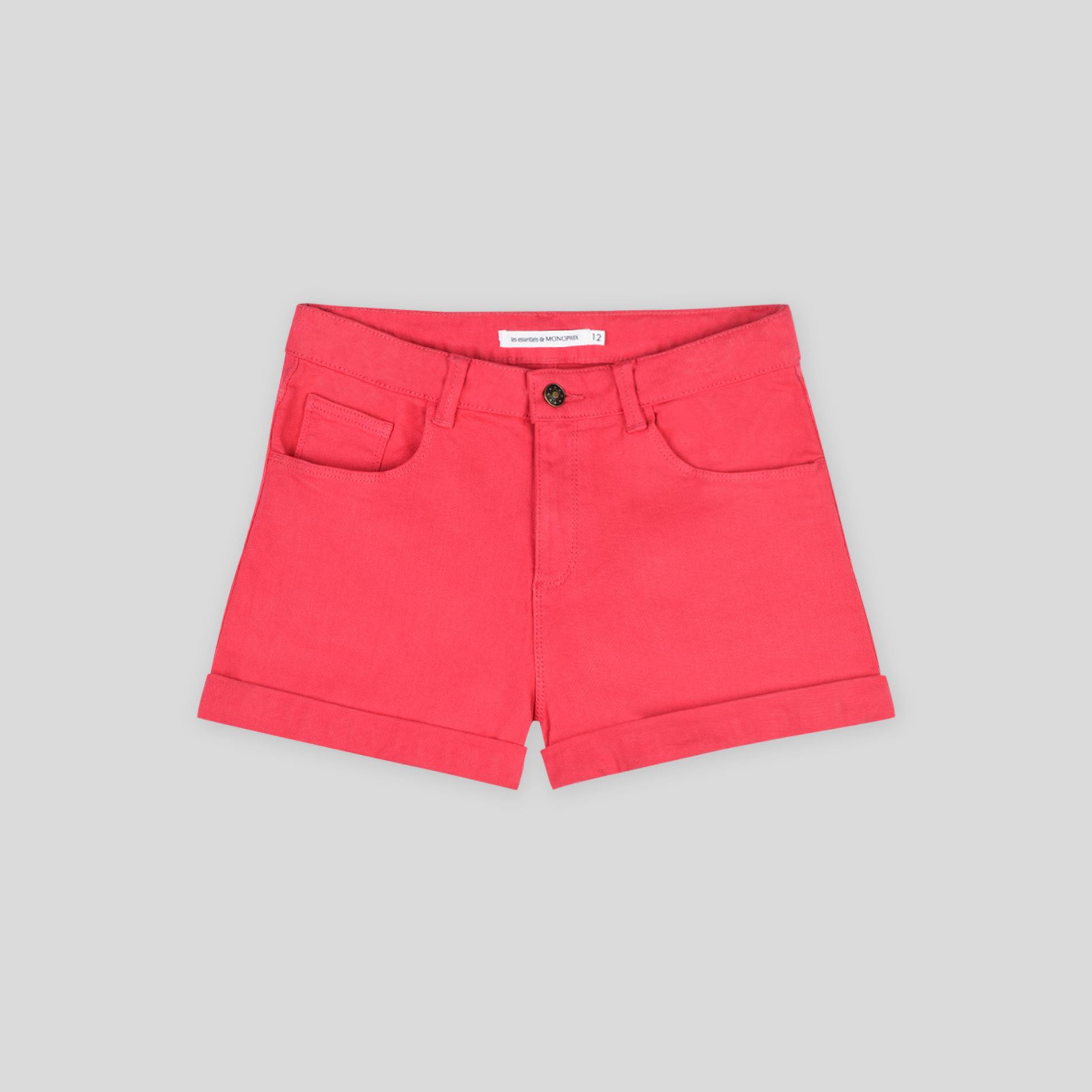 Short, Rose clair, large image number 0.0