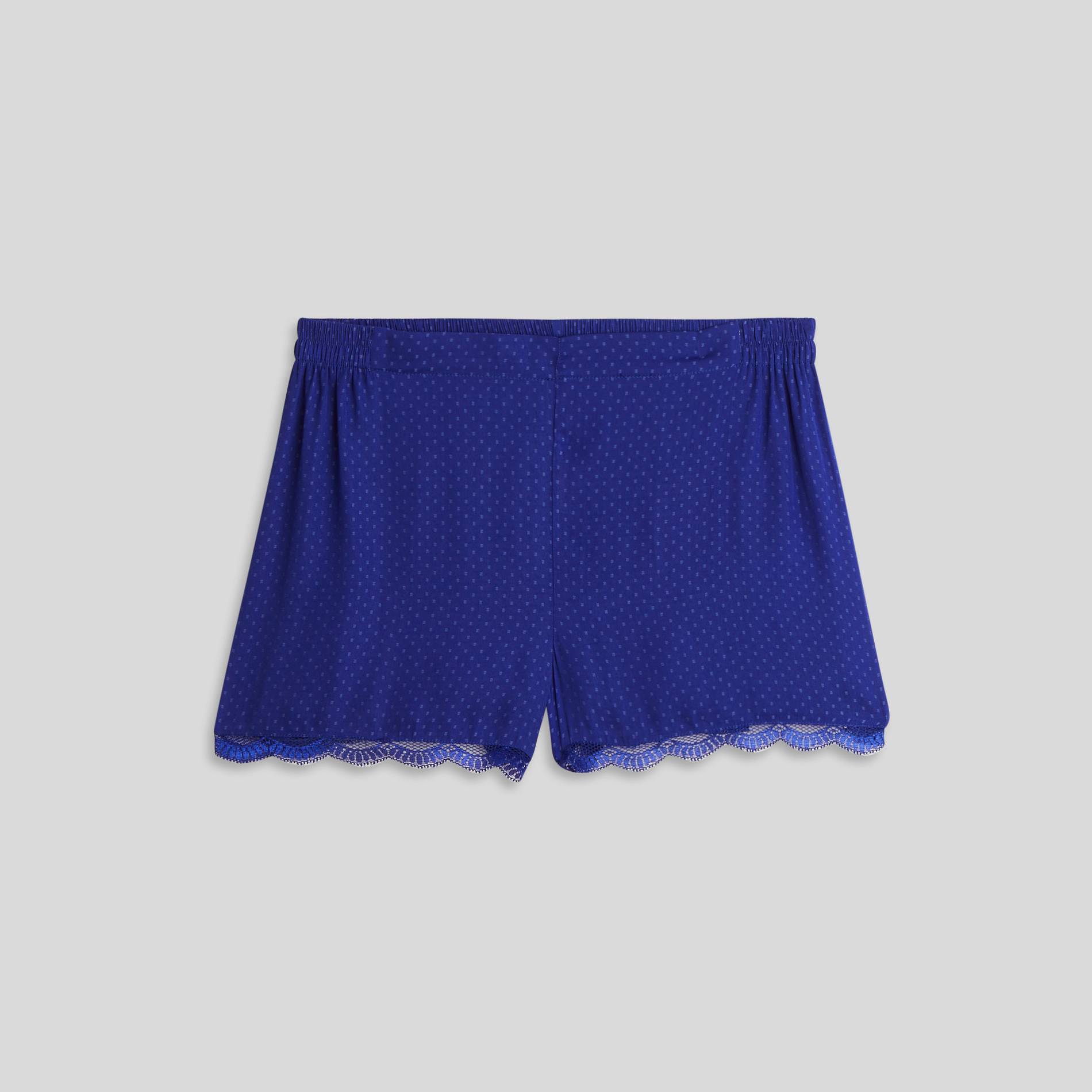 Short imprim&eacute;, Cobalt, large image number 2