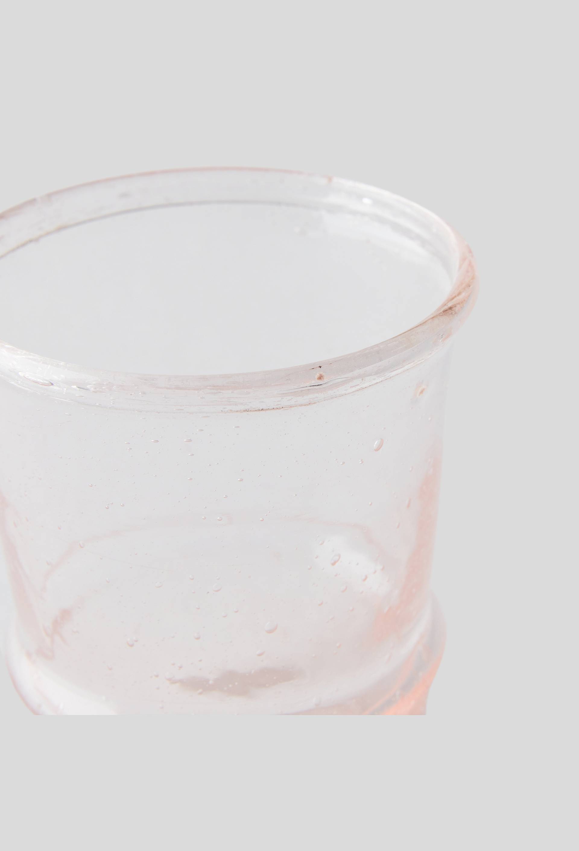 Photophore en verre, Rose clair, large image number 1.0