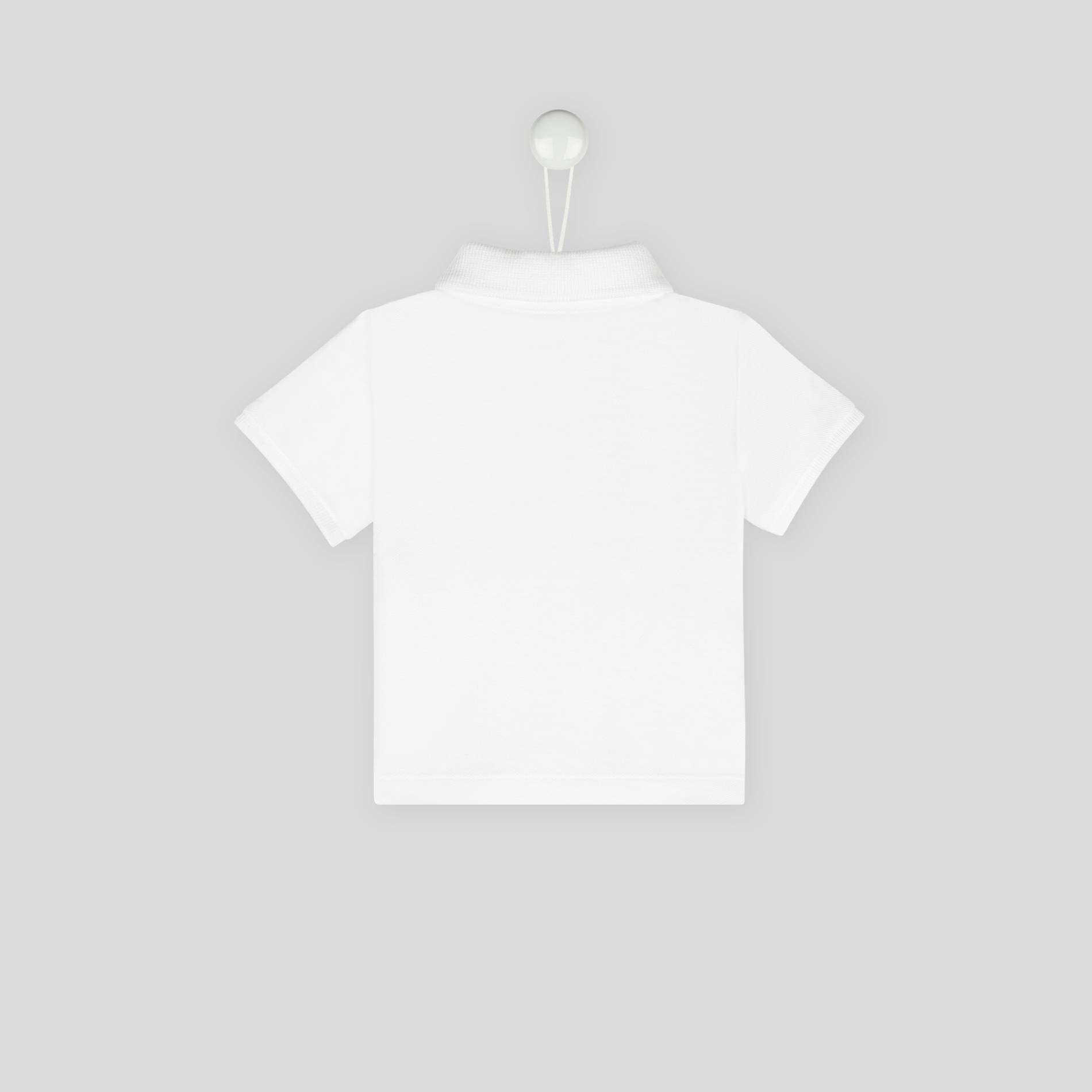 Polo piquet en coton BIO, Blanc, large image number 1