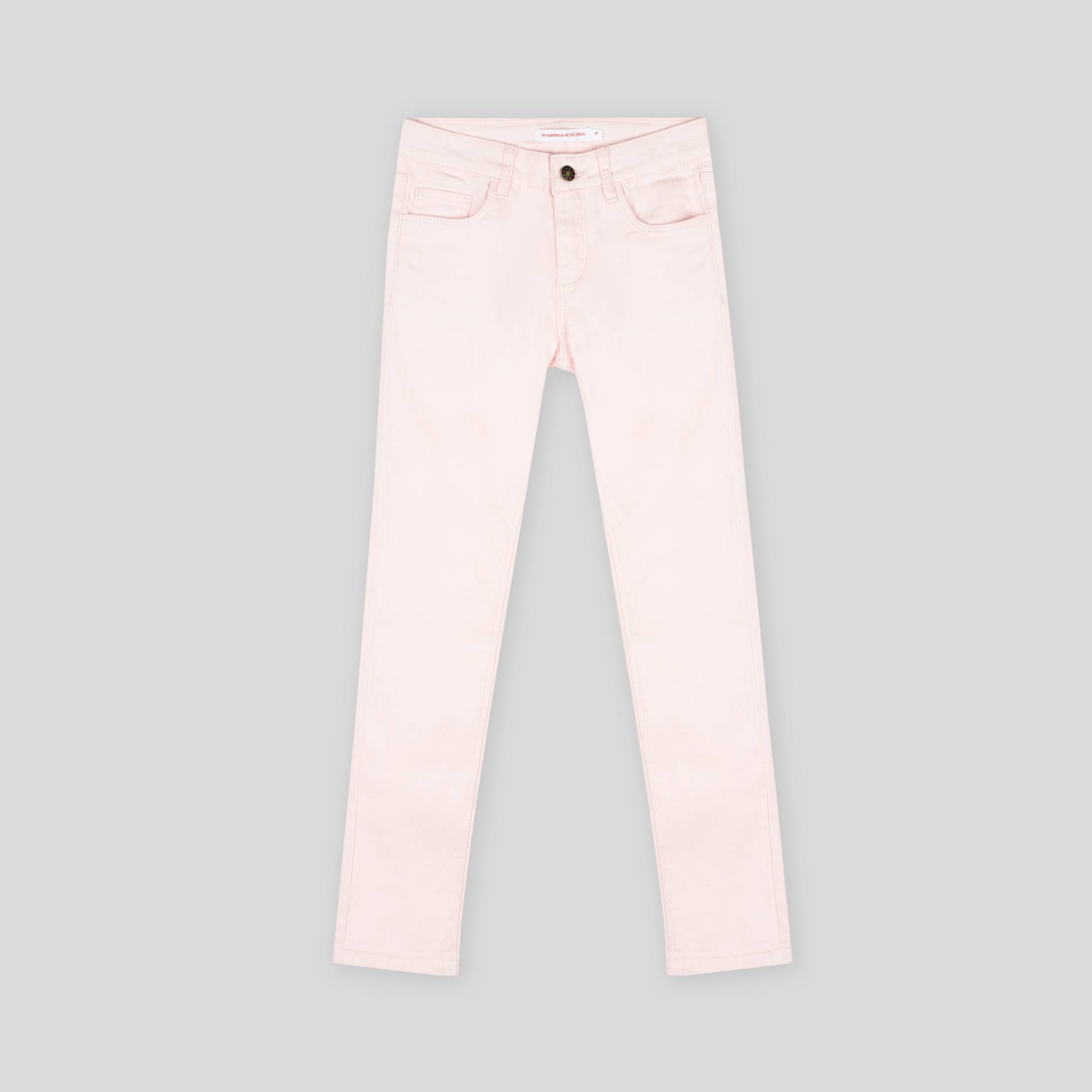 Pantalon en twill, Rose pâle, large image number 0.0