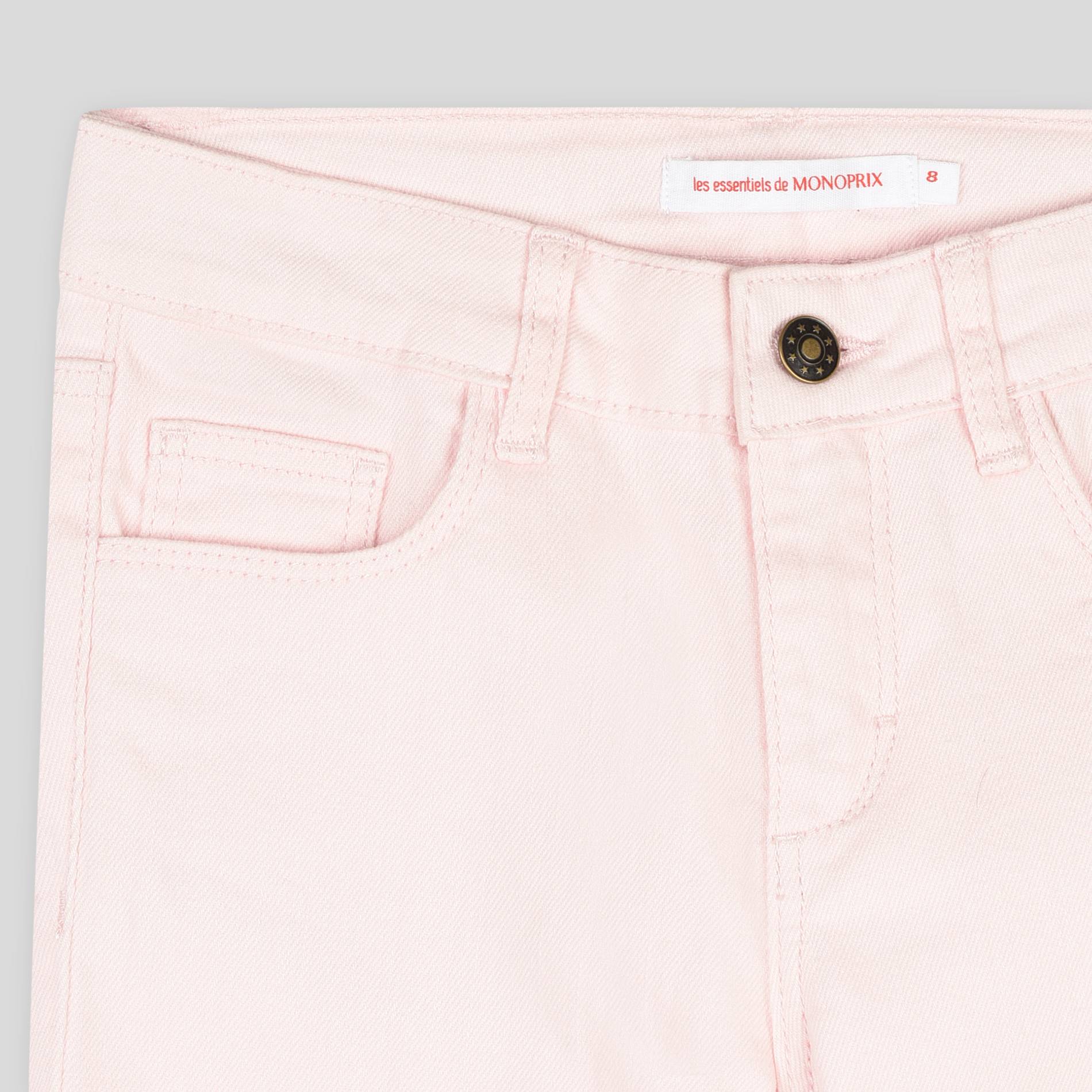 Pantalon en twill, Rose pâle, large image number 2.0