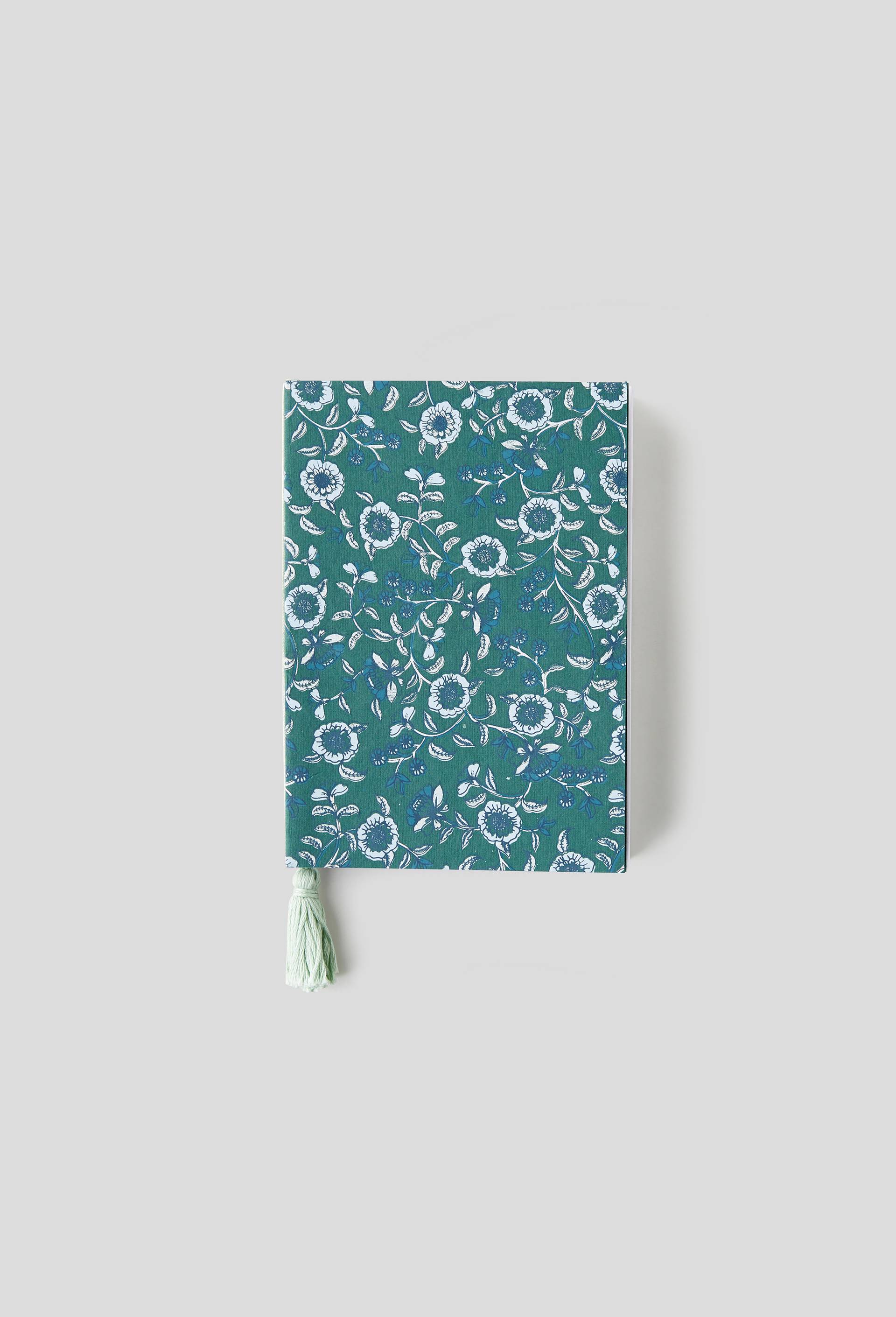 Carnet pompon, 12x18cm, Vert, large image number 0