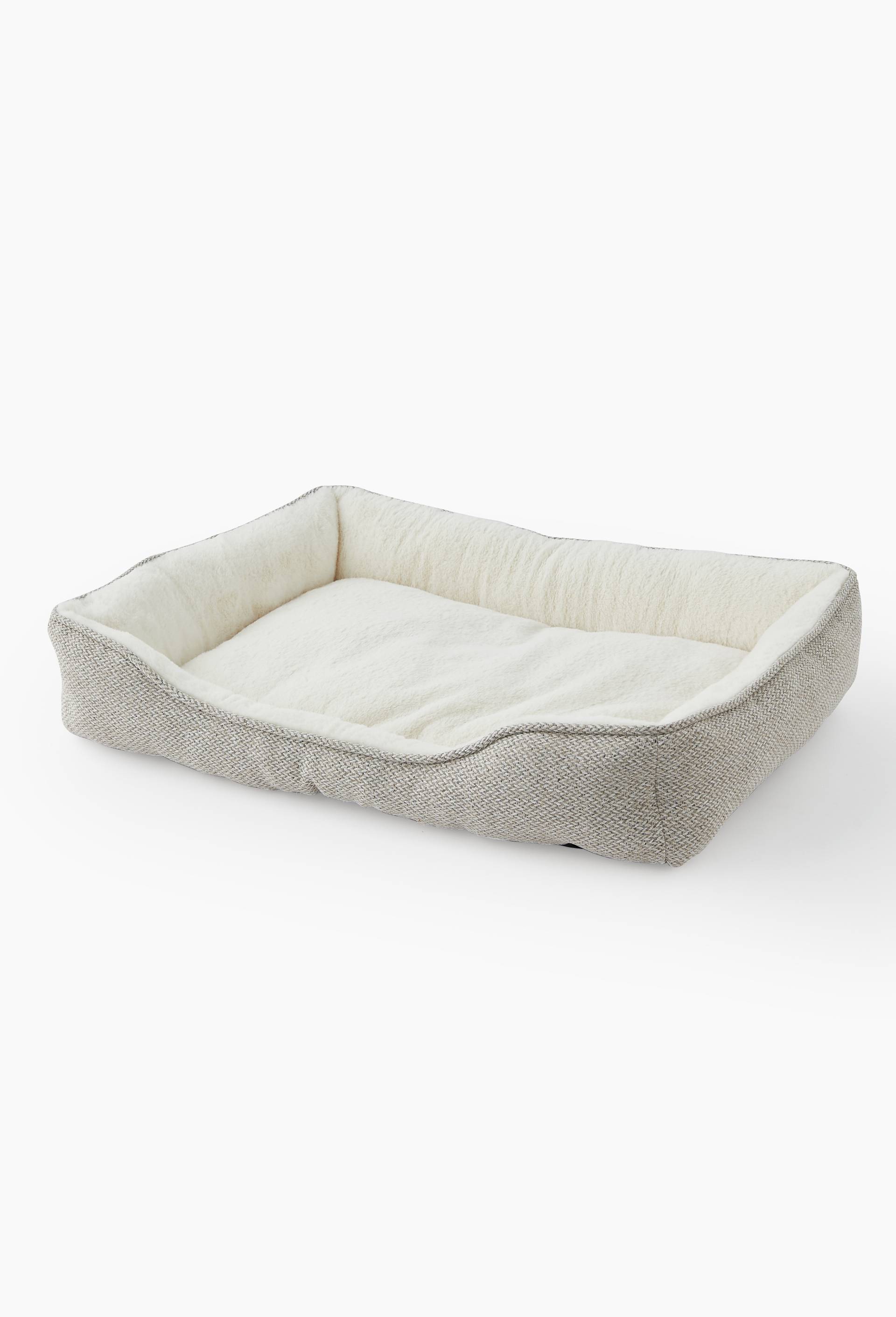 Panier pour chien, 75x59cm, en polyester et coton, Gris fonc&eacute;, large image number 0