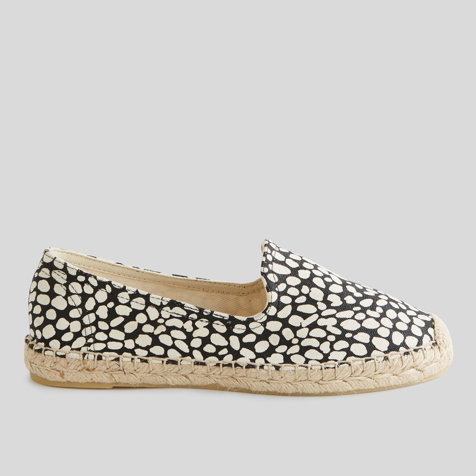 Espadrilles imprim&eacute;e, Ecru, large image number 0