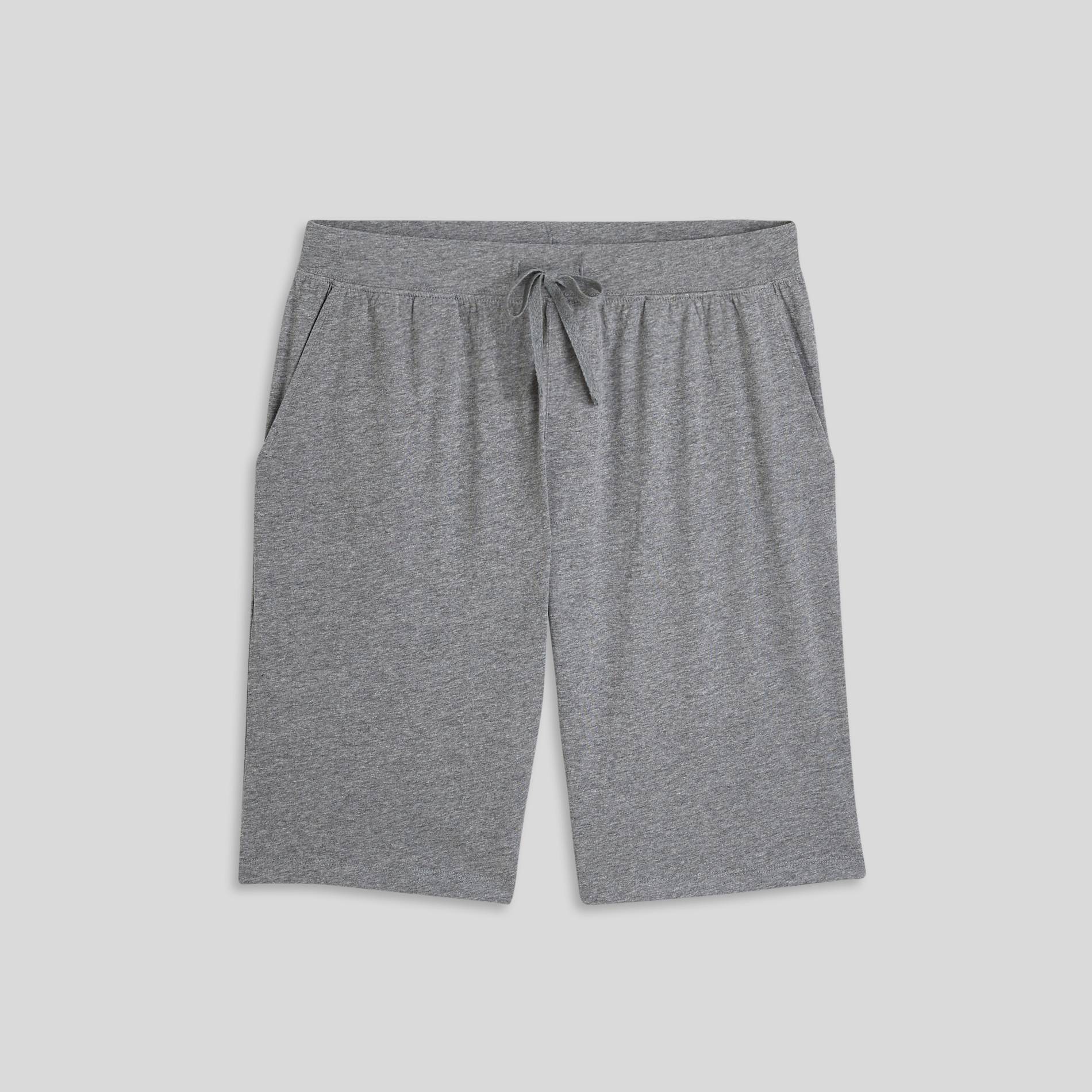 Bermuda en jersey de coton BIO, Gris, large image number 2