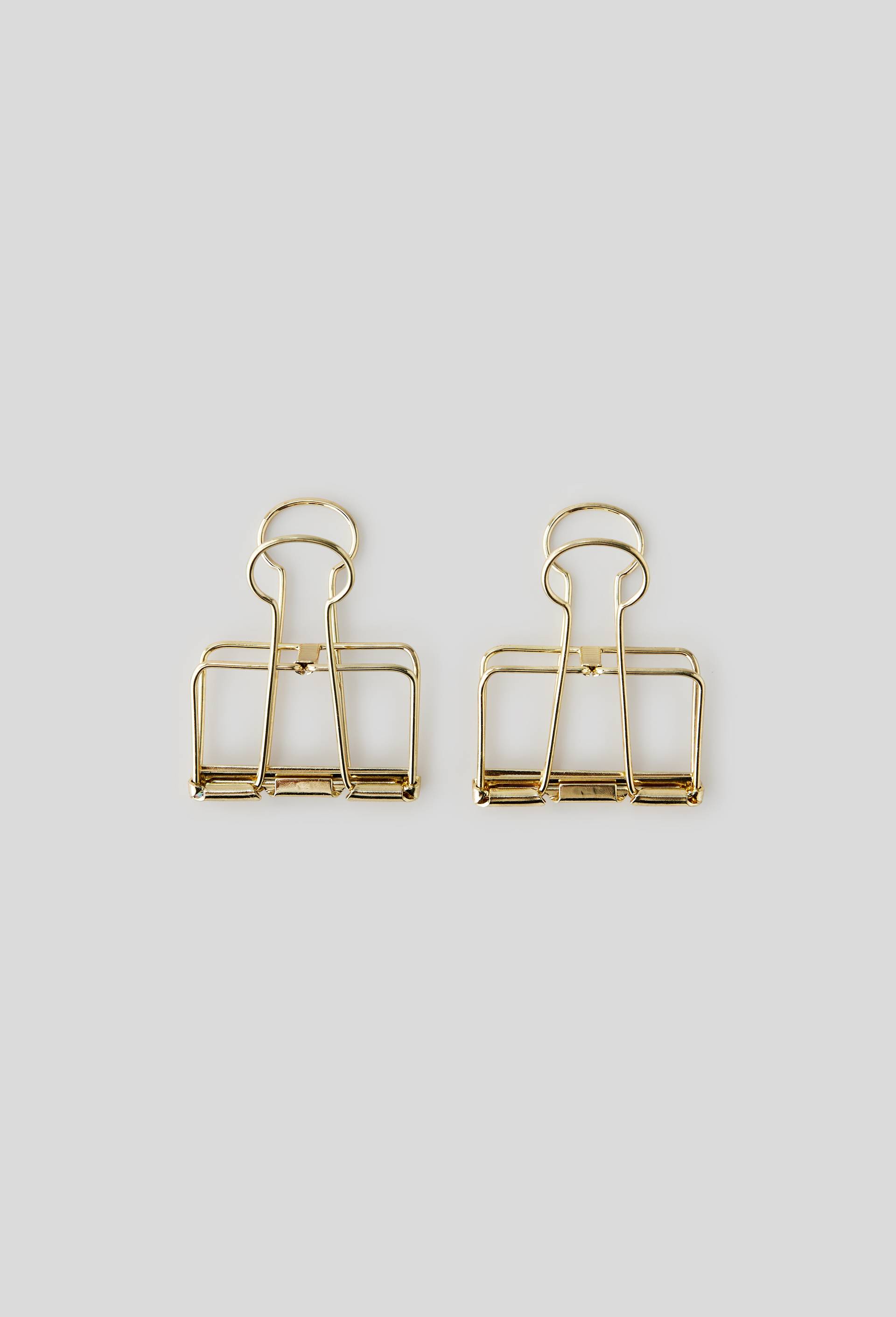 Maxi clips X2, Brun clair, large image number 0