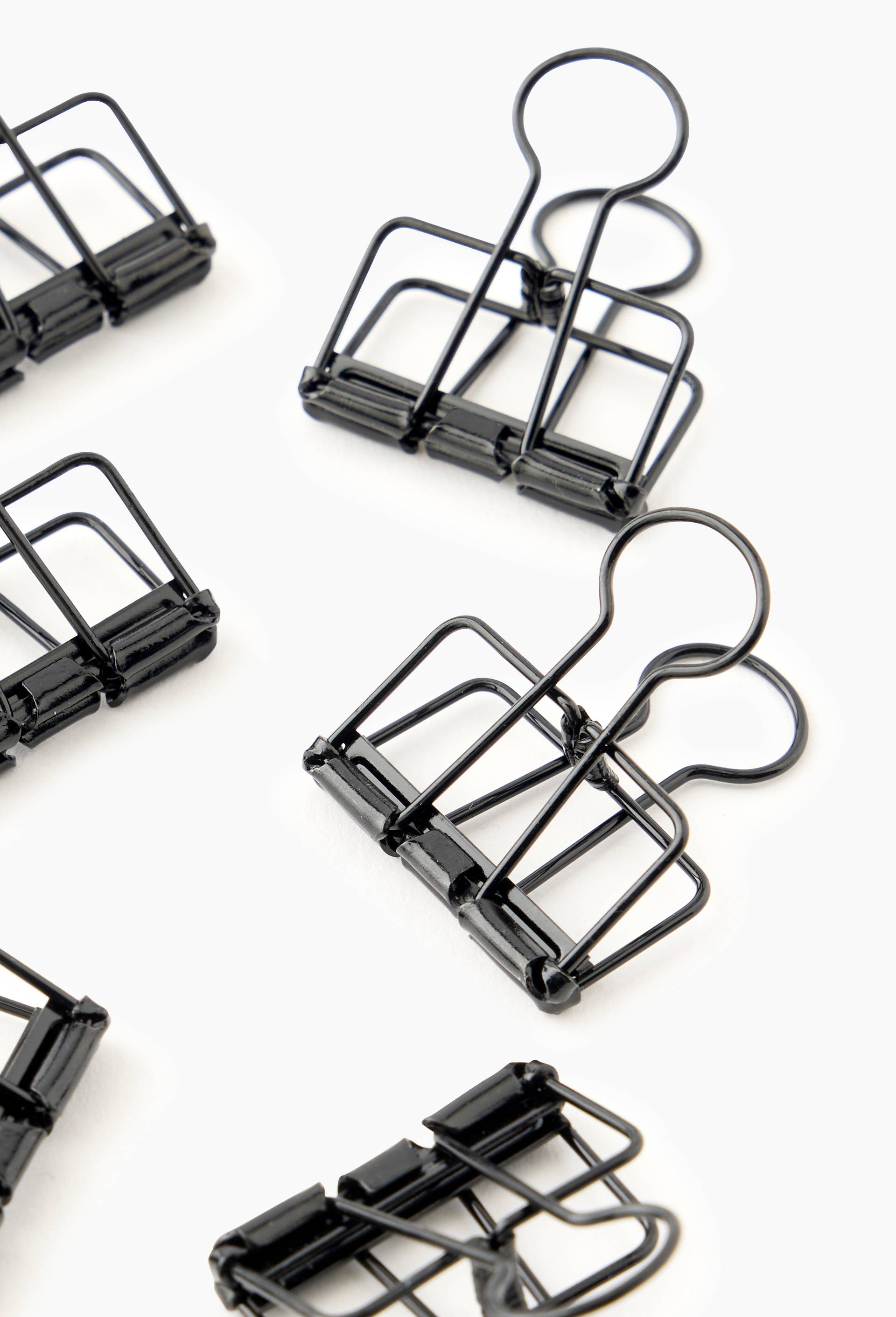 6 Mini clips, Noir, large image number 1