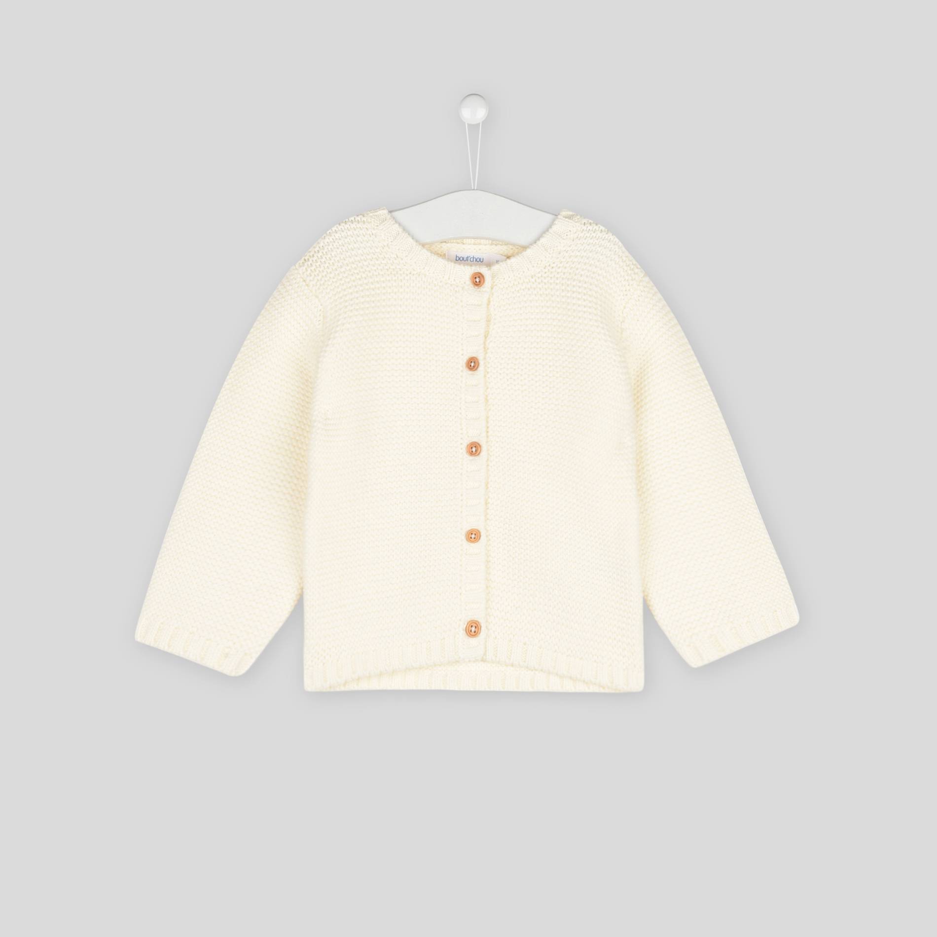 Cardigan, Ecru, large image number 0