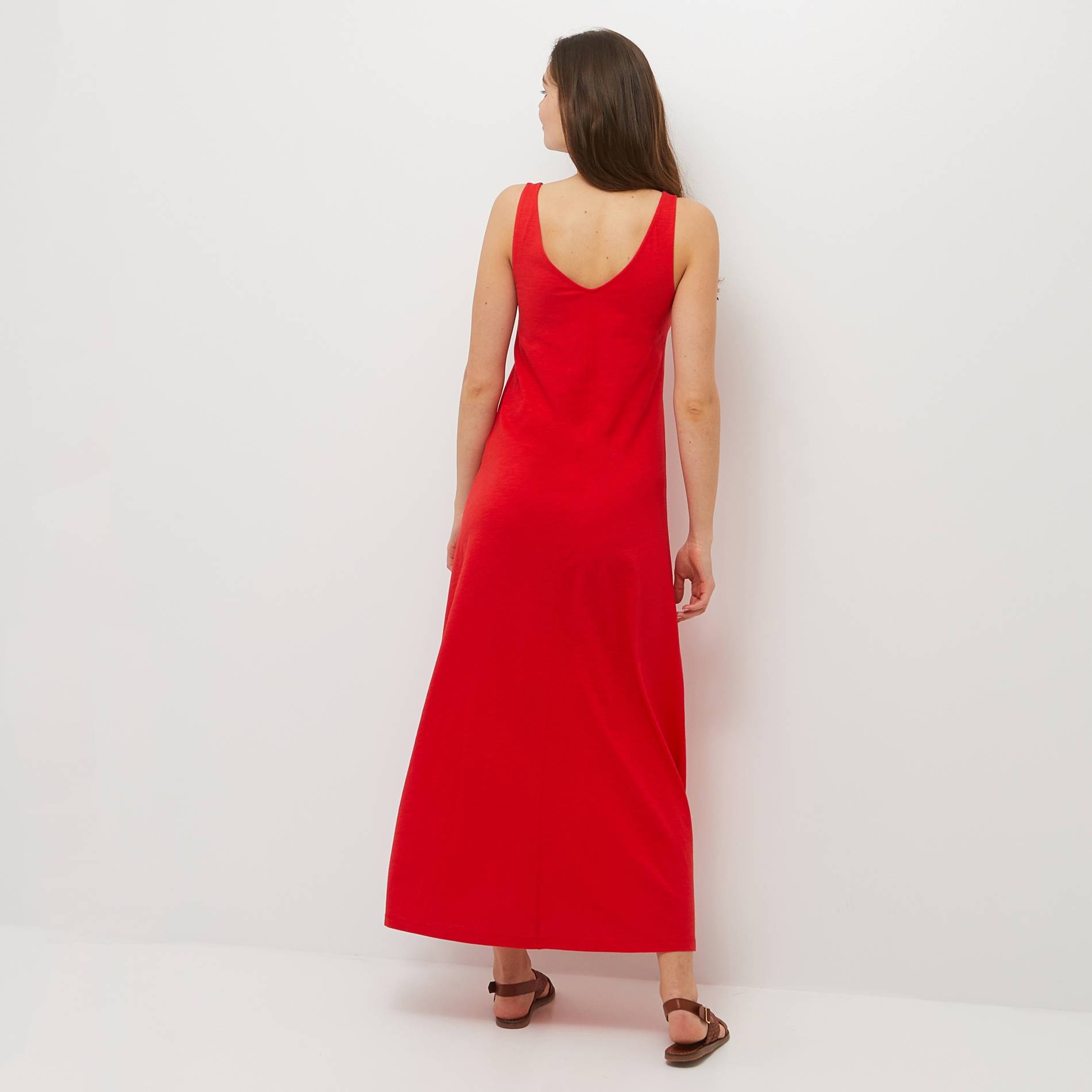 Robe en coton BIO, Rouge, large image number 1