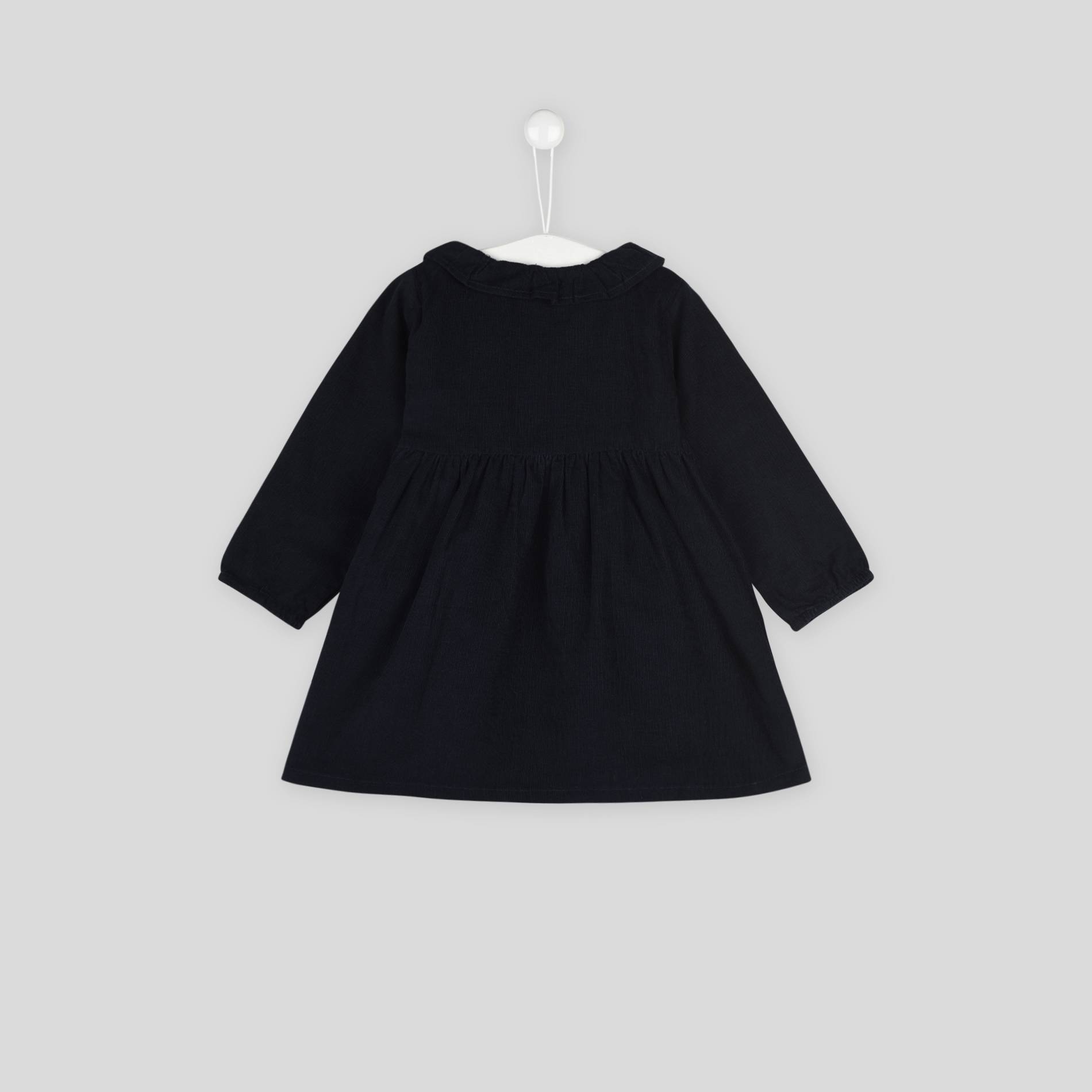 Robe en velours manches longues, Bleu clair, large image number 1