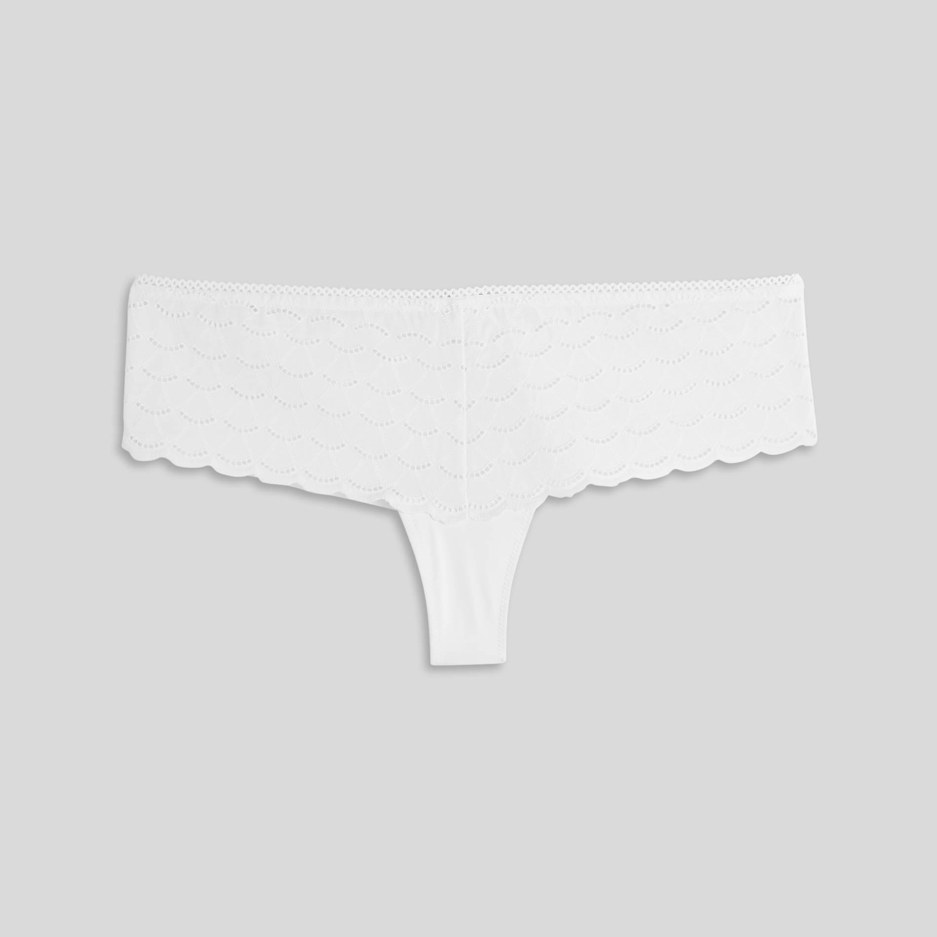 Tanga broderie anglaise, Ecru, large image number 2