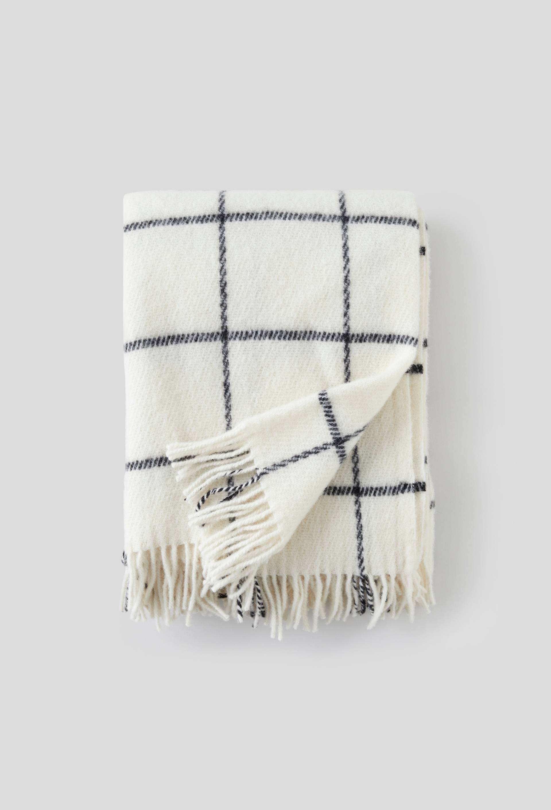 Plaid, Ecru, large image number 0